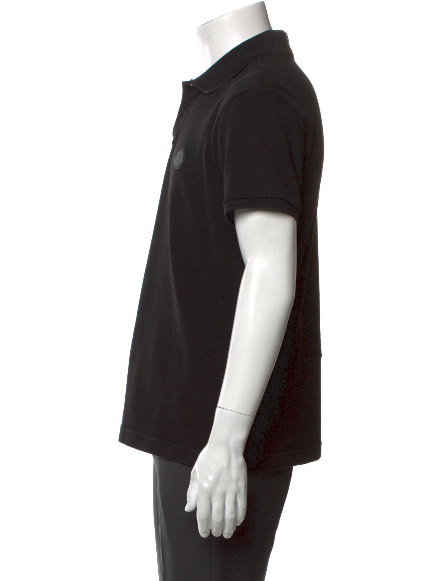 Moncler Collar Short Sleeve Polo Shirt