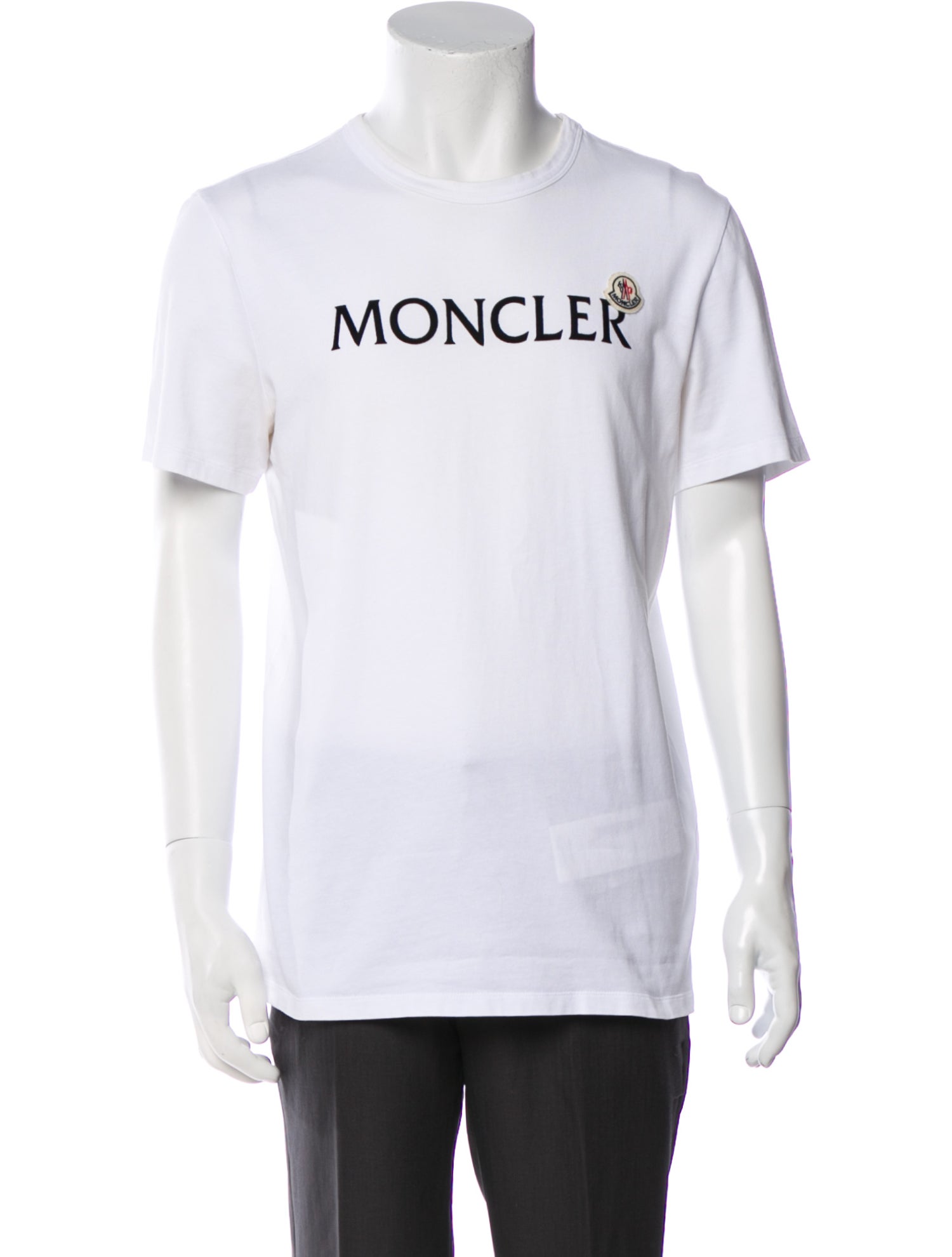Moncler Graphic Print Crew Neck T-Shirt