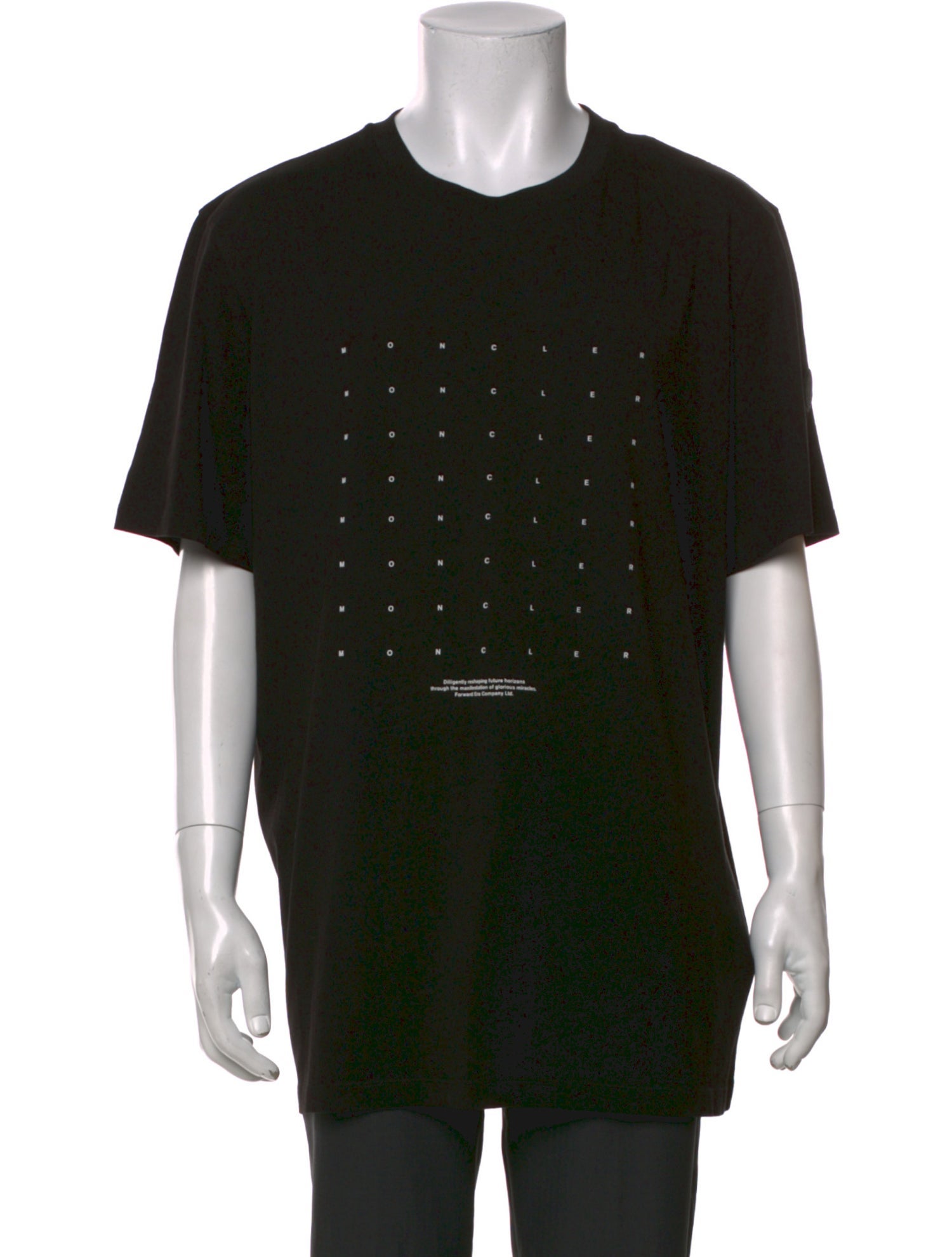 Moncler Crew Neck Short Sleeve T-Shirt w/ Tags