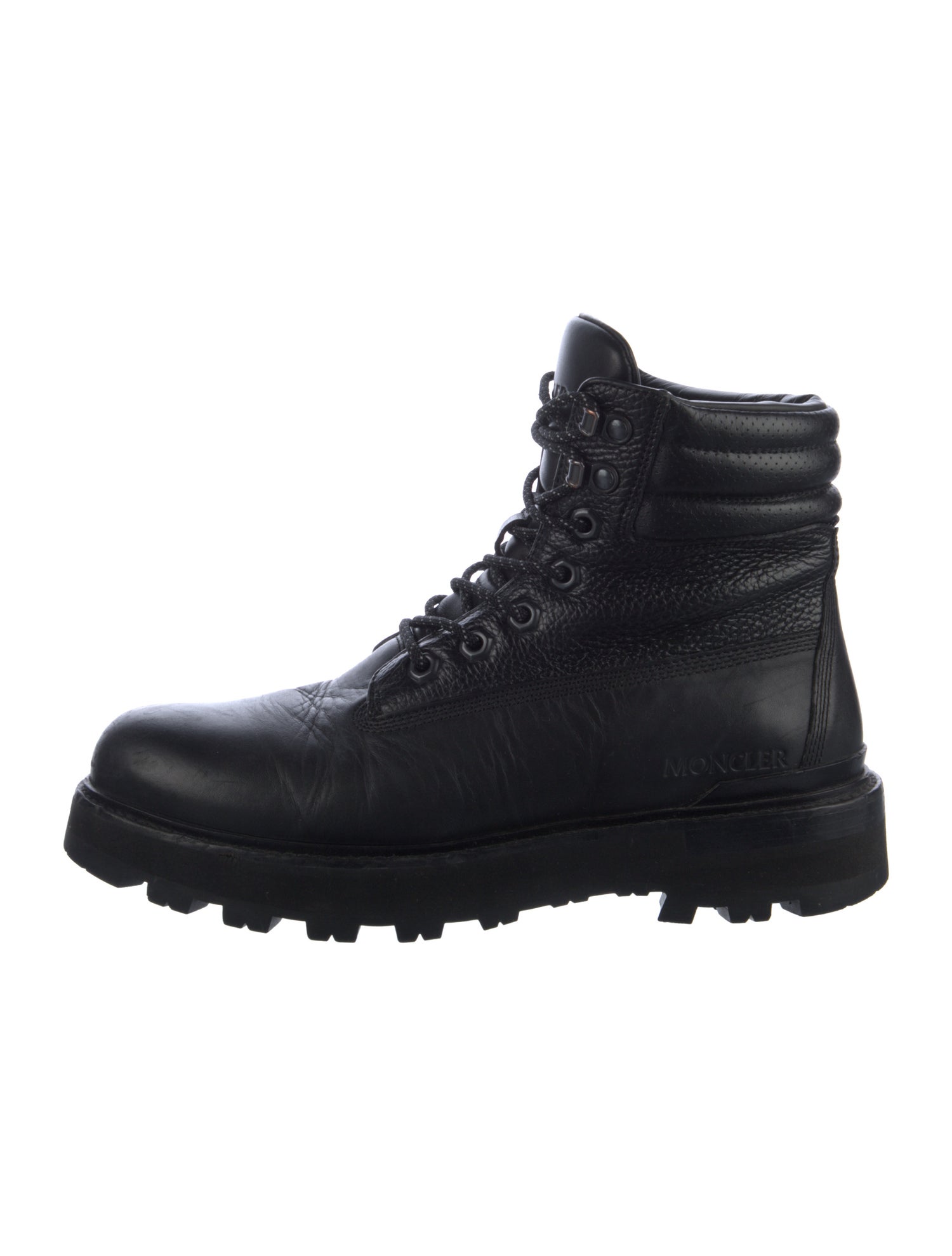 Moncler Leather Hiking Boots