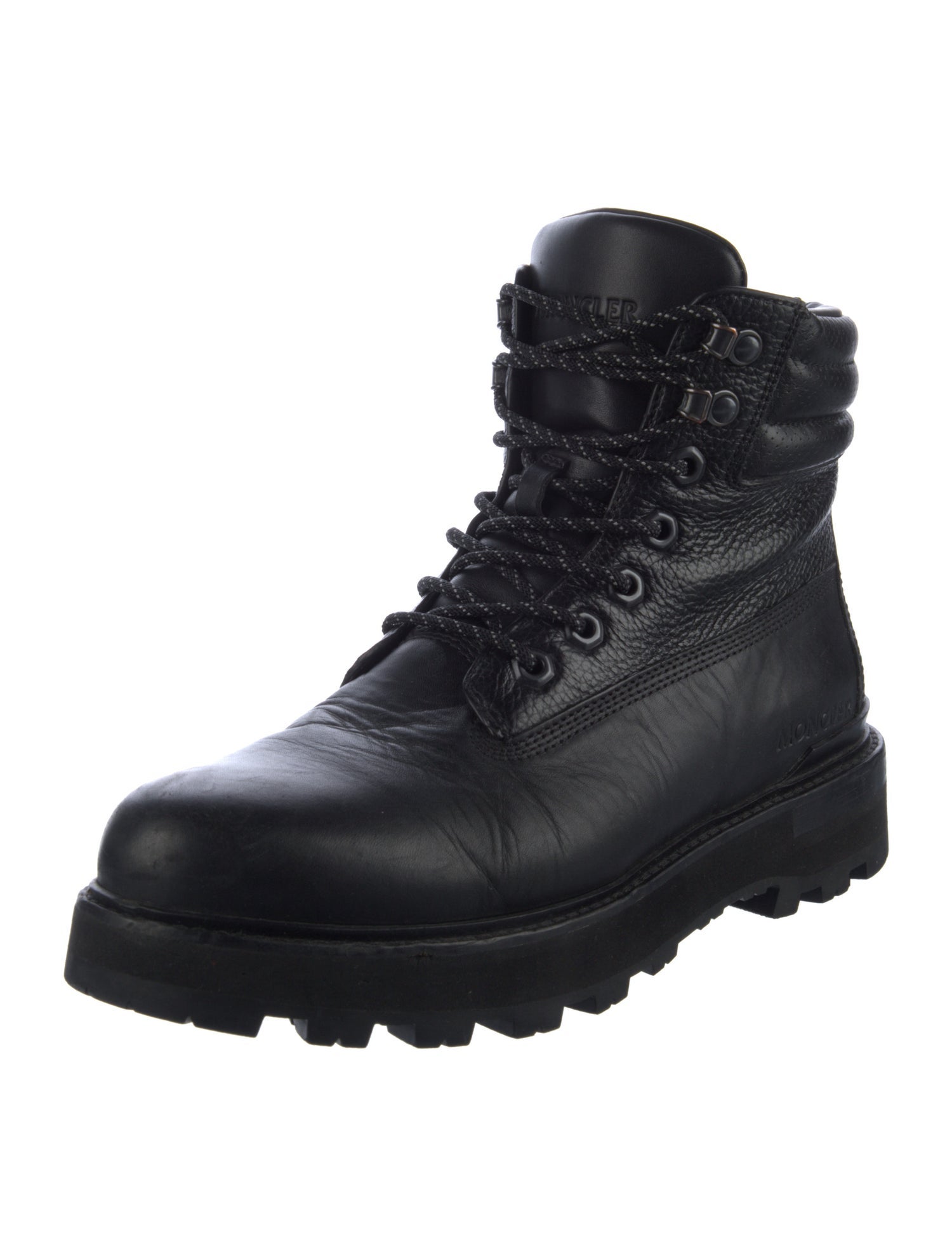 Moncler Leather Hiking Boots