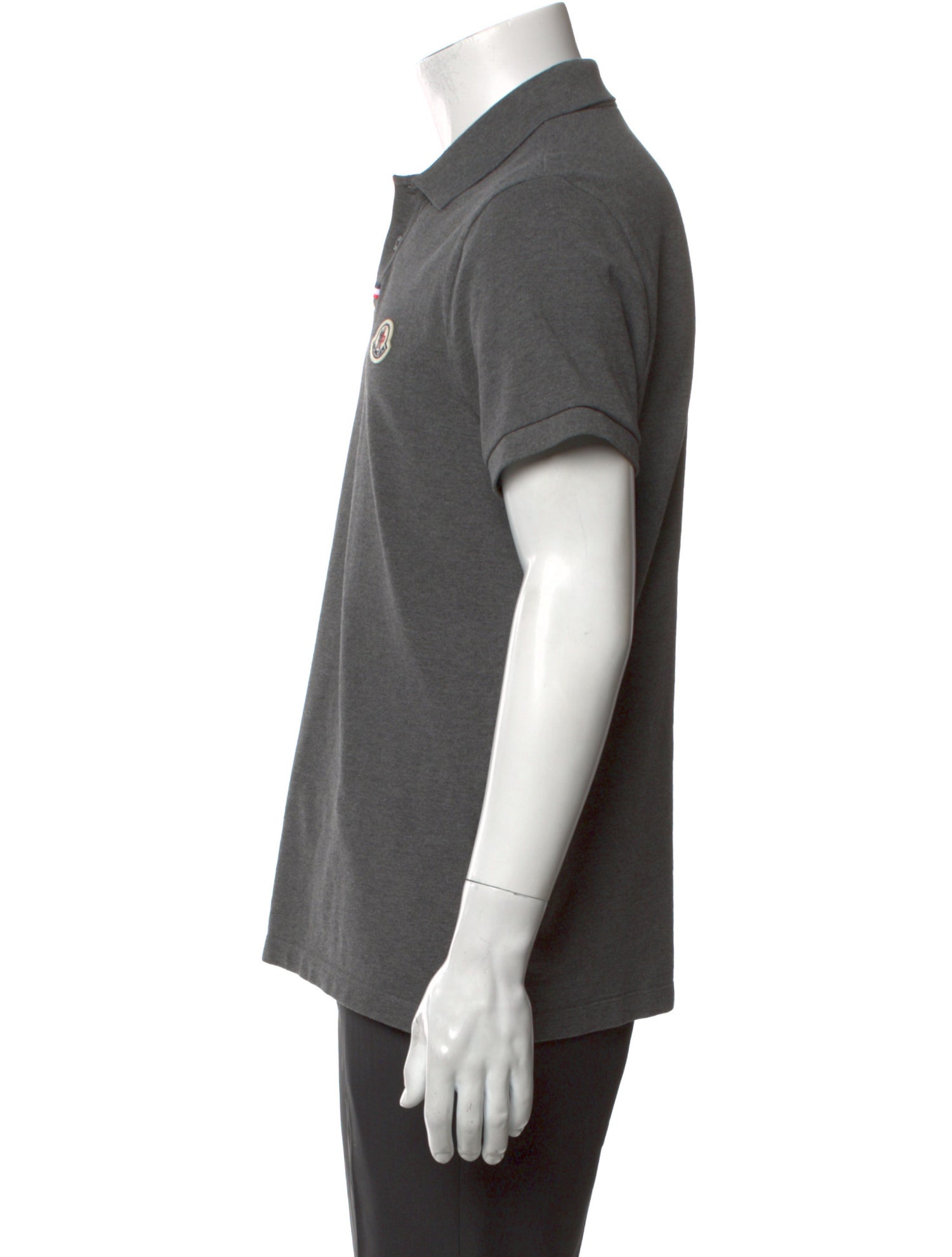 Moncler Collar Short Sleeve Polo Shirt