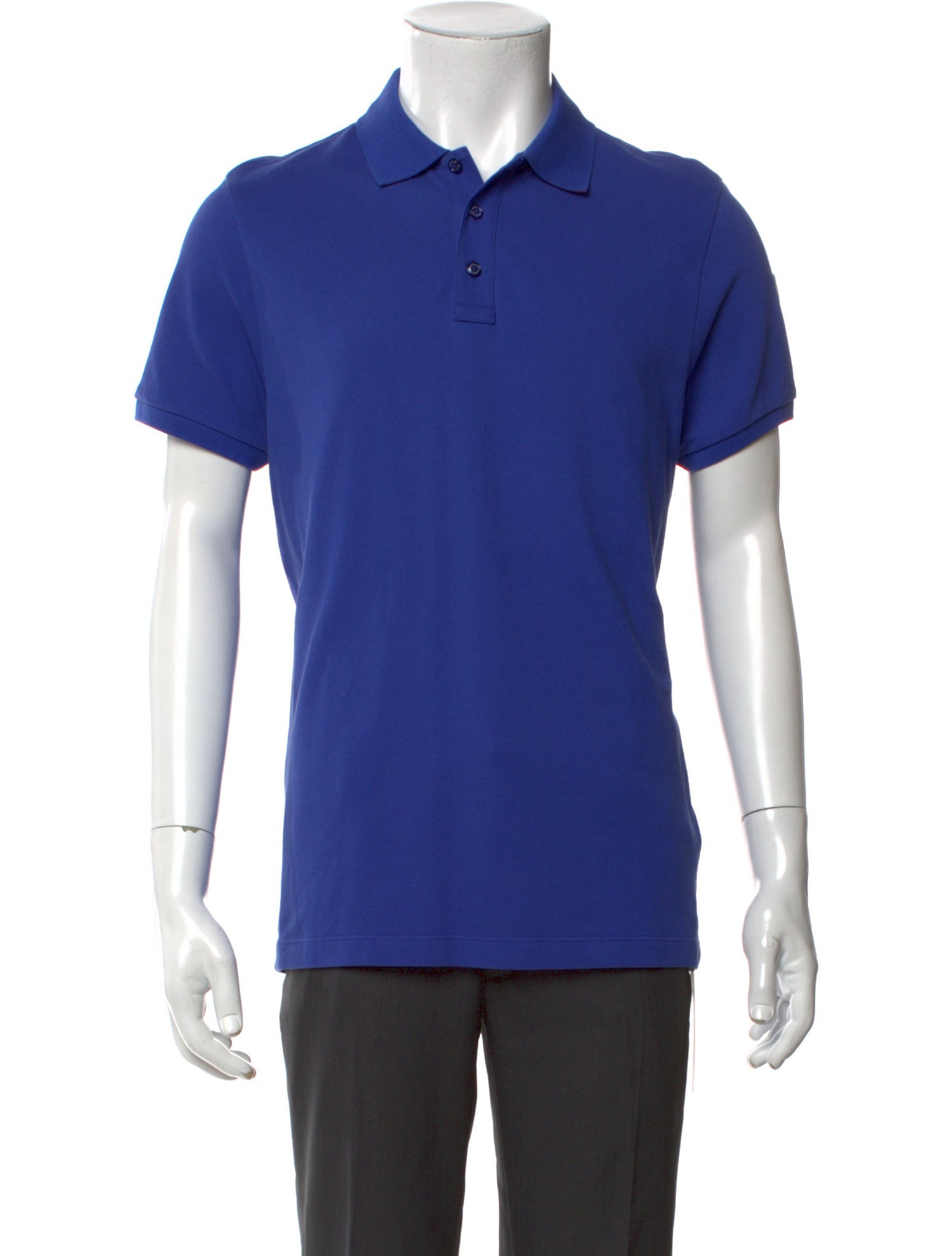 Moncler Collar Short Sleeve Polo Shirt