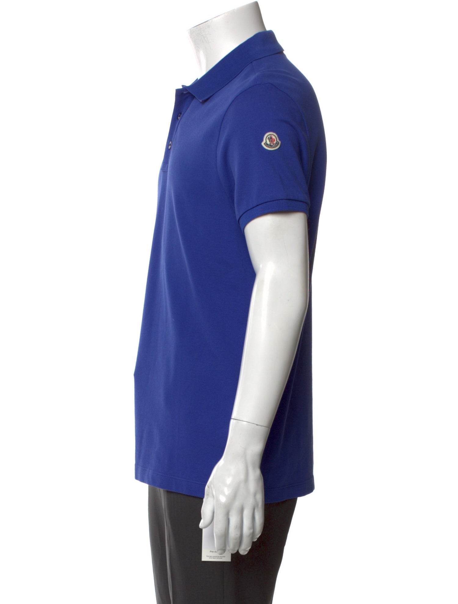 Moncler Collar Short Sleeve Polo Shirt