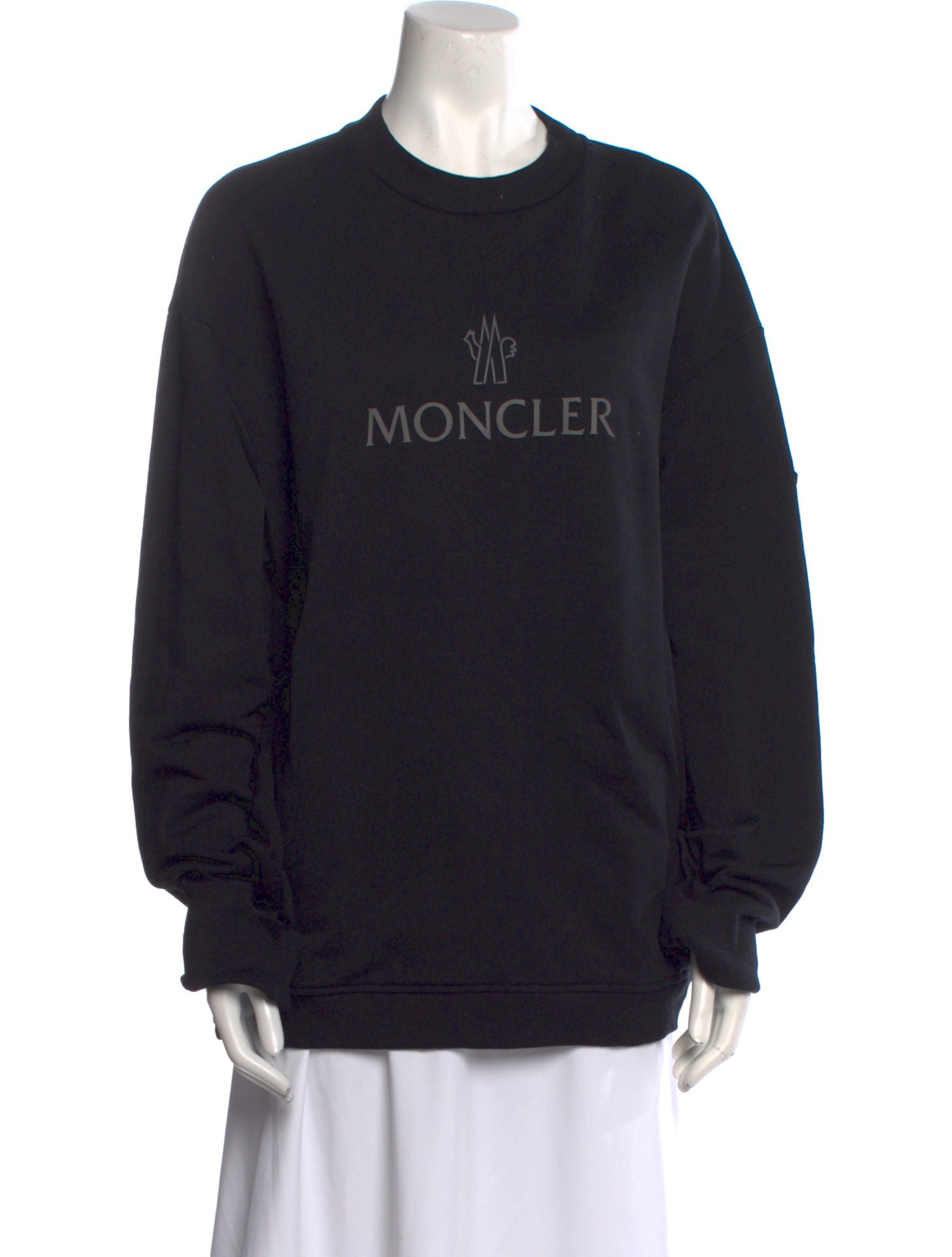 Moncler Graphic Print Crew Neck Sweatshirt
