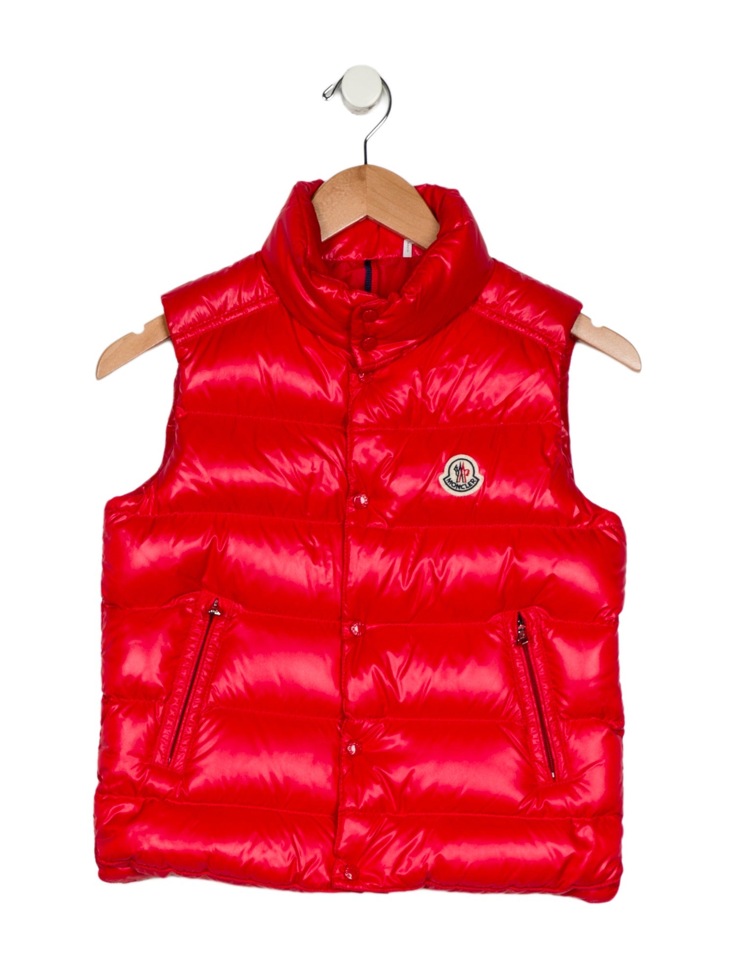 Moncler Boys Zip Up Puffer Vest