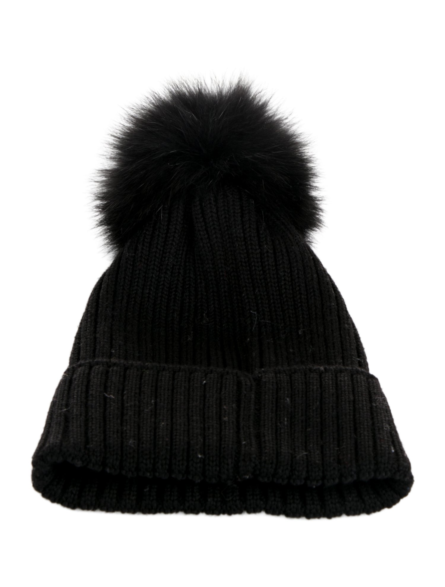 Moncler Boys' Woven Pom-Pom Beanie