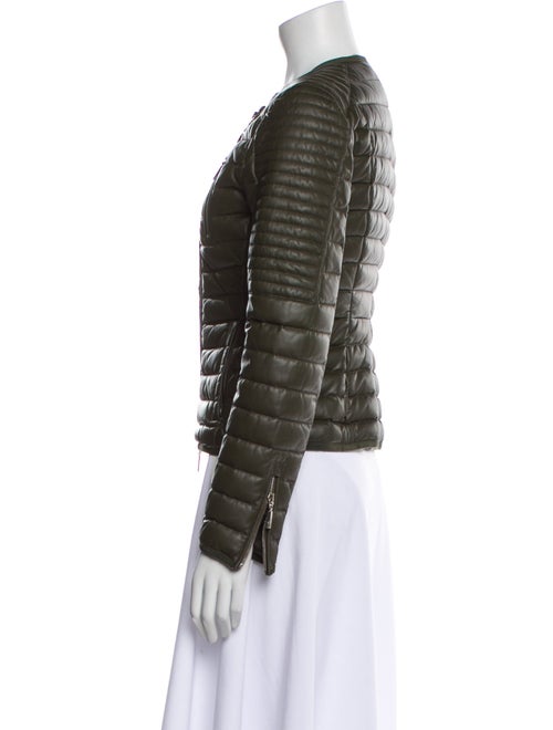 Moncler Leather Evening Jacket