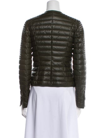 Moncler Leather Evening Jacket