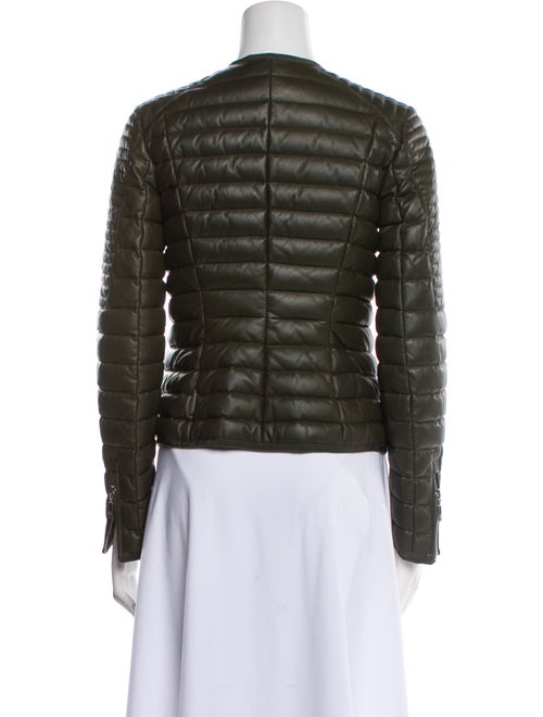 Moncler Leather Evening Jacket