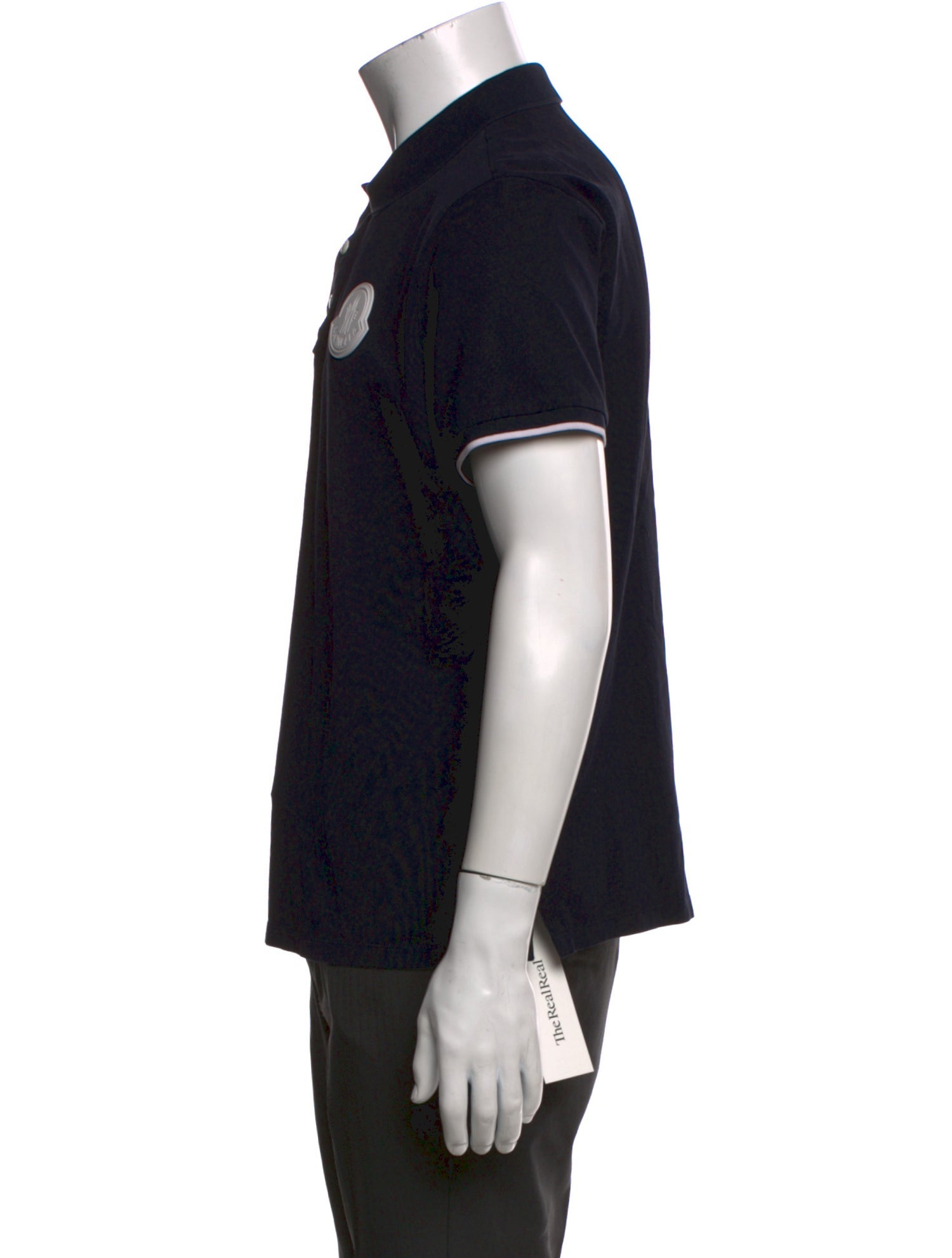 Moncler Crew Neck Short Sleeve Polo Shirt