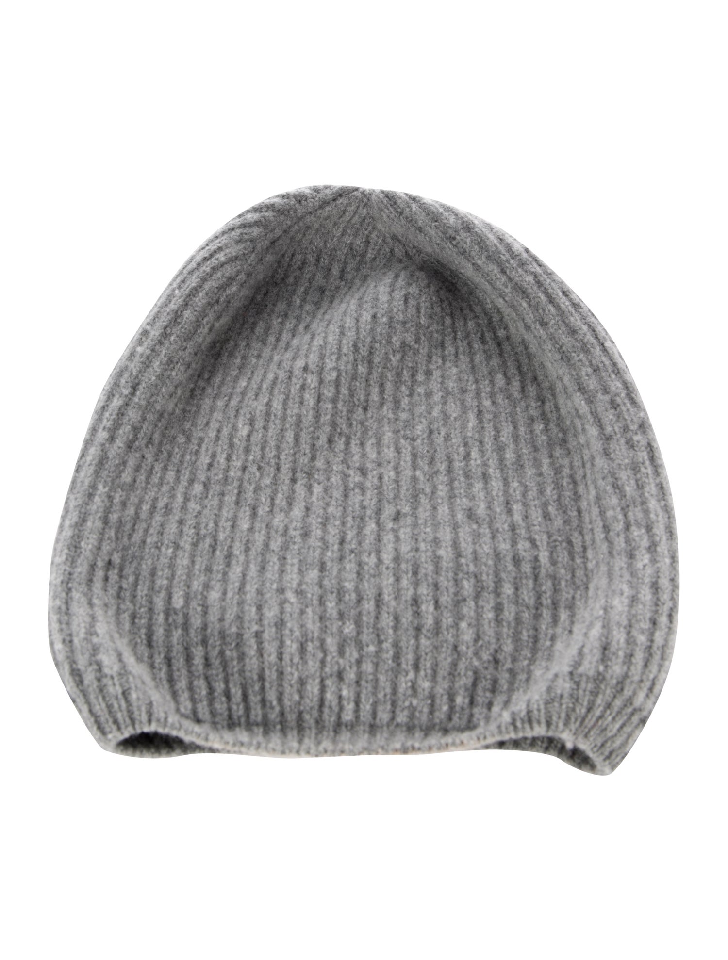 Moncler wool grey beanie.