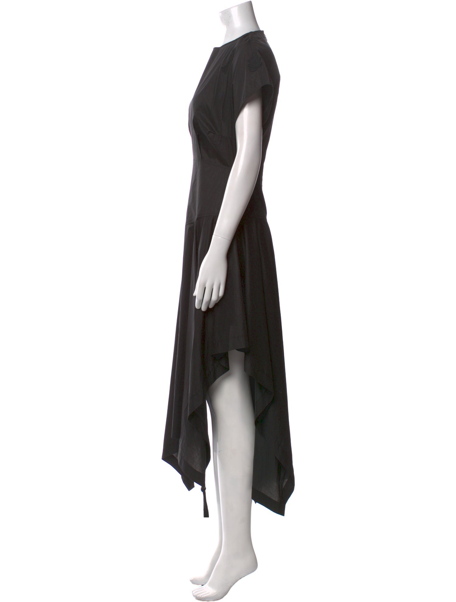 Moncler Crew Neck Long Dress