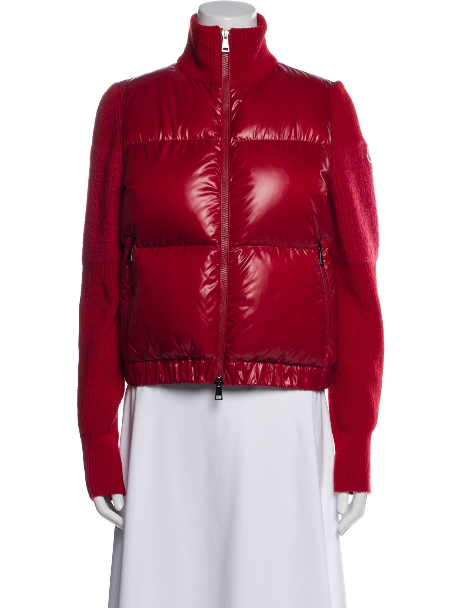 Moncler Down Biker Jacket