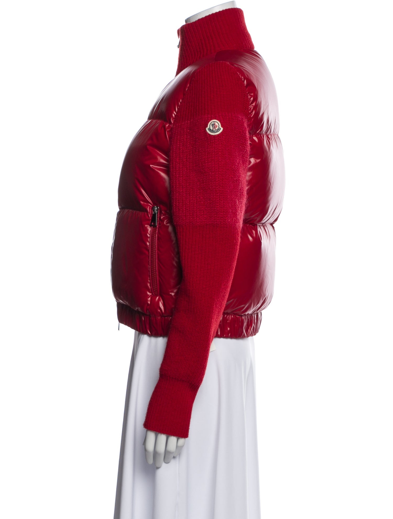 Moncler Down Biker Jacket