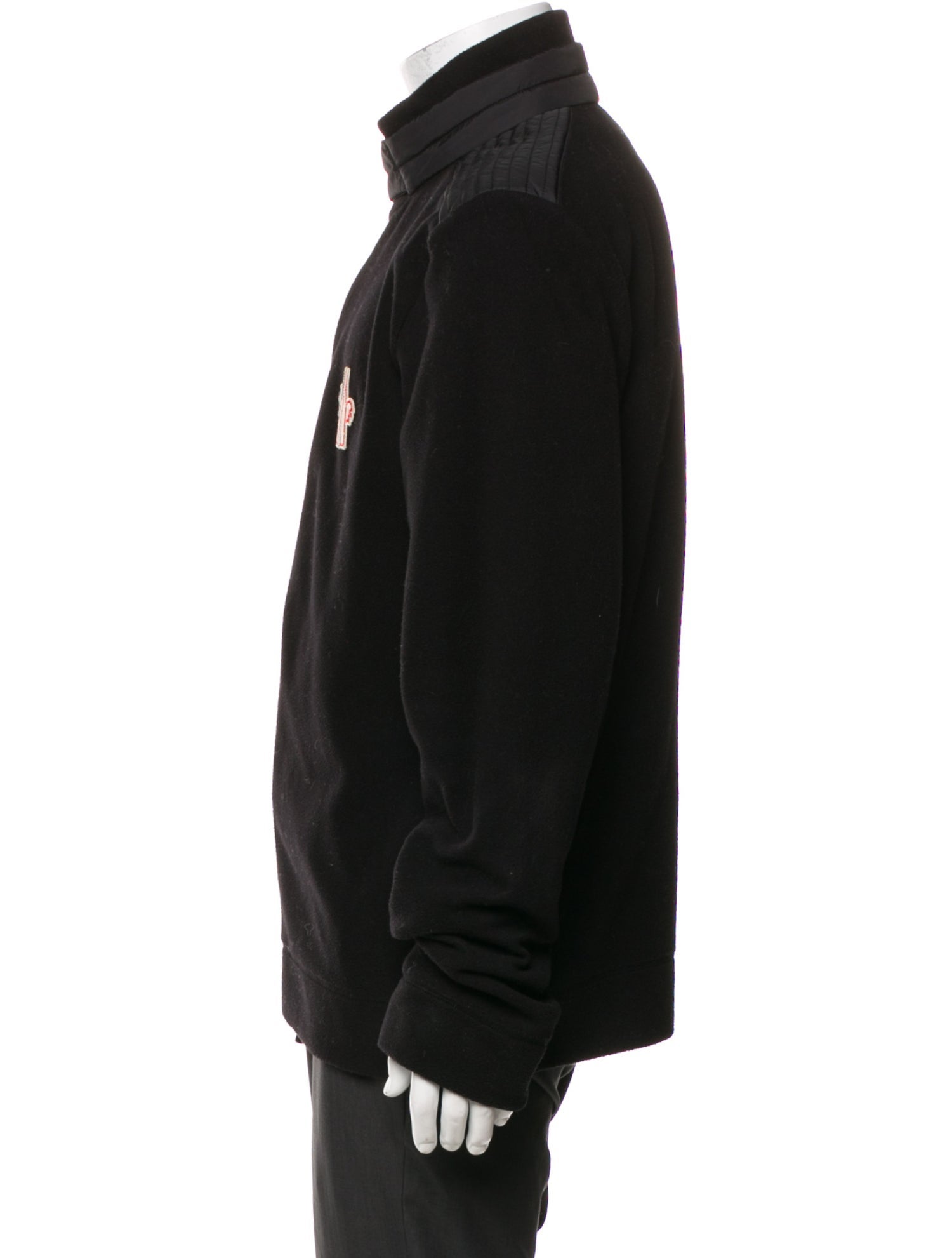 Moncler Signature Logo Graphic Print Windbreaker