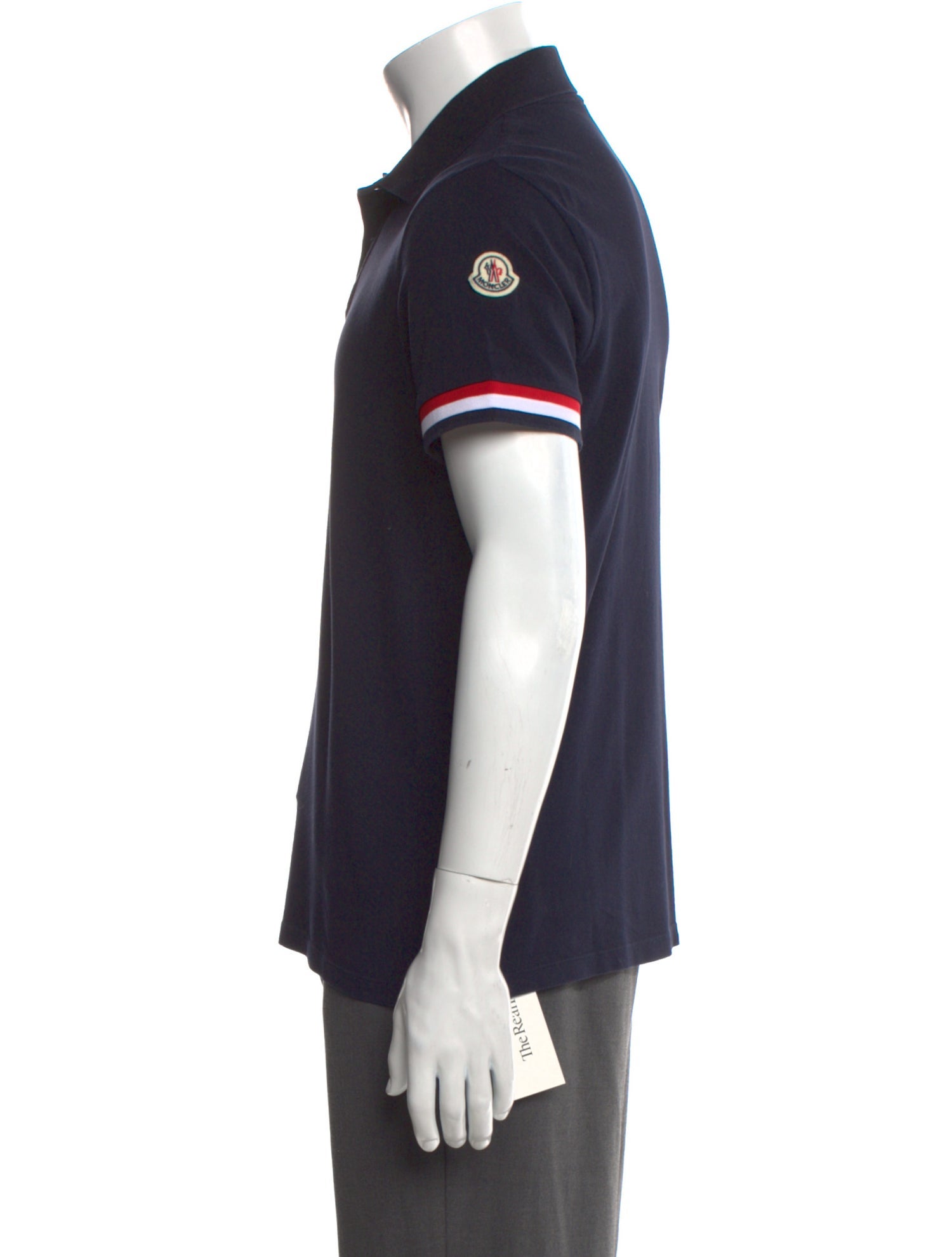 Moncler Crew Neck Short Sleeve Polo Shirt