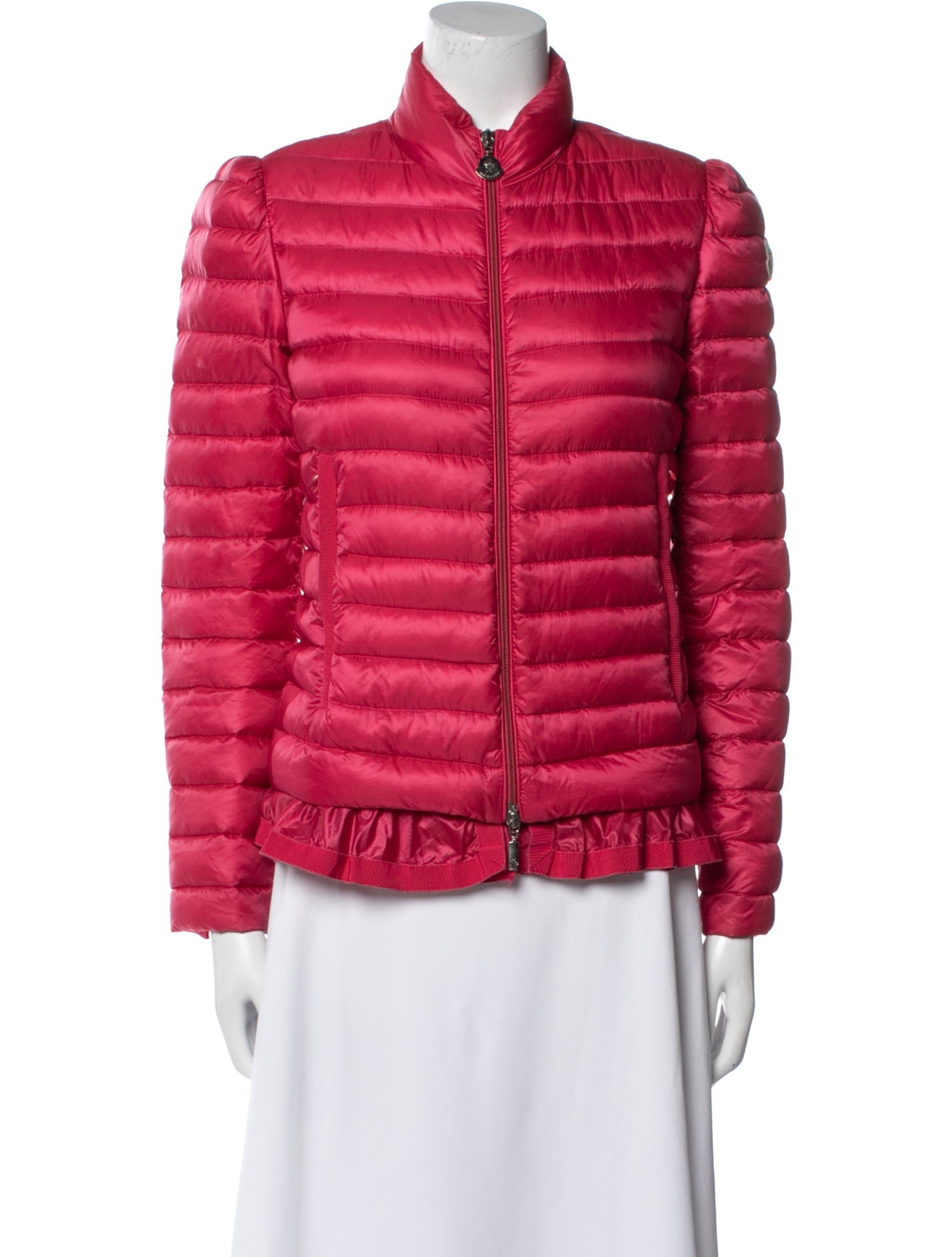 Moncler Striped Down Jacket