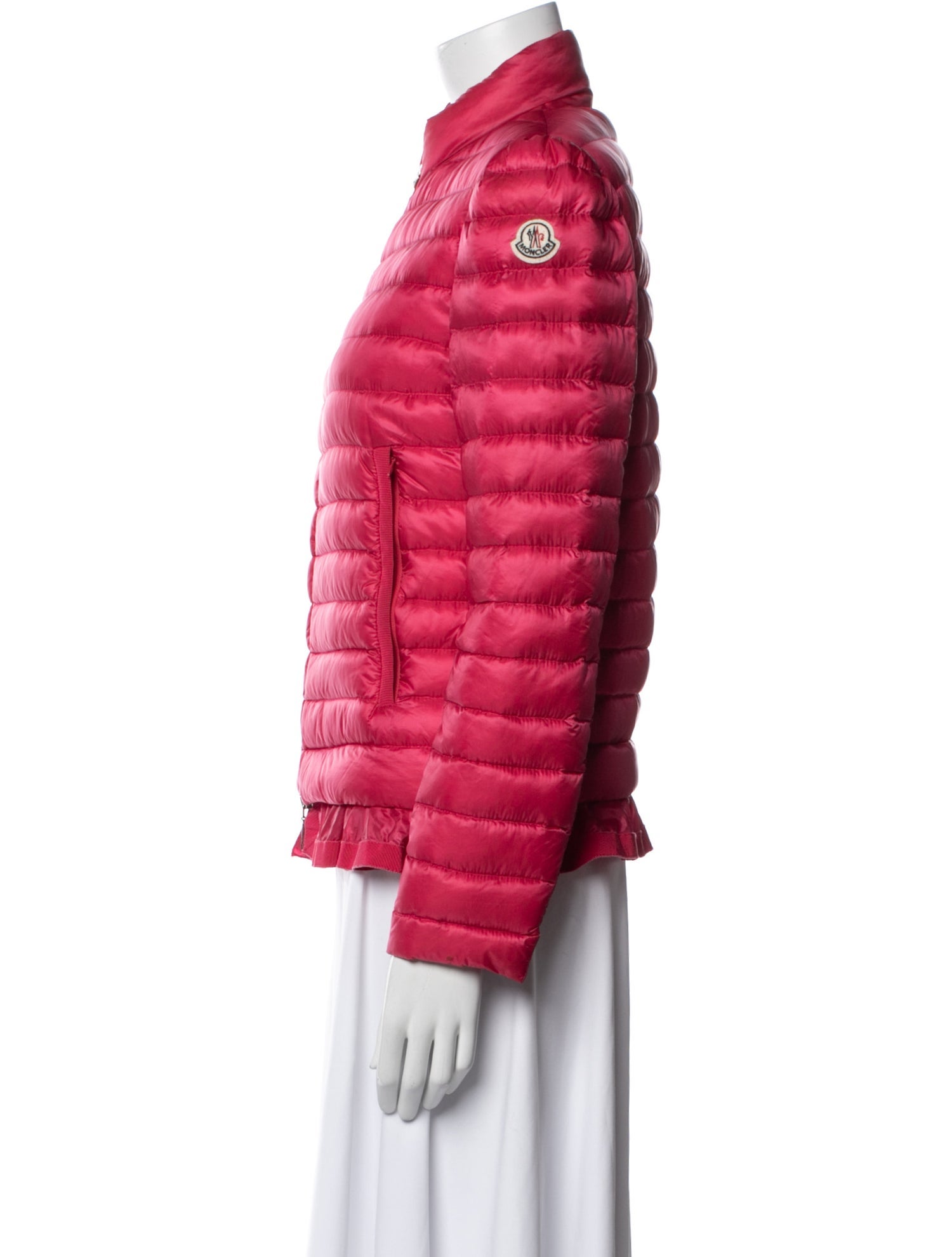 Moncler Striped Down Jacket
