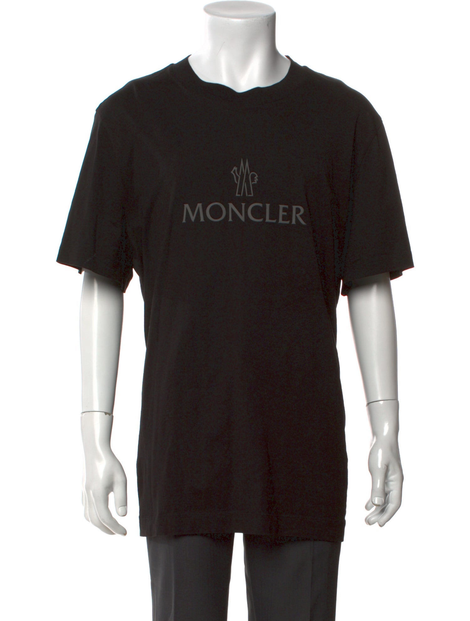 Moncler Graphic Print Crew Neck T-Shirt