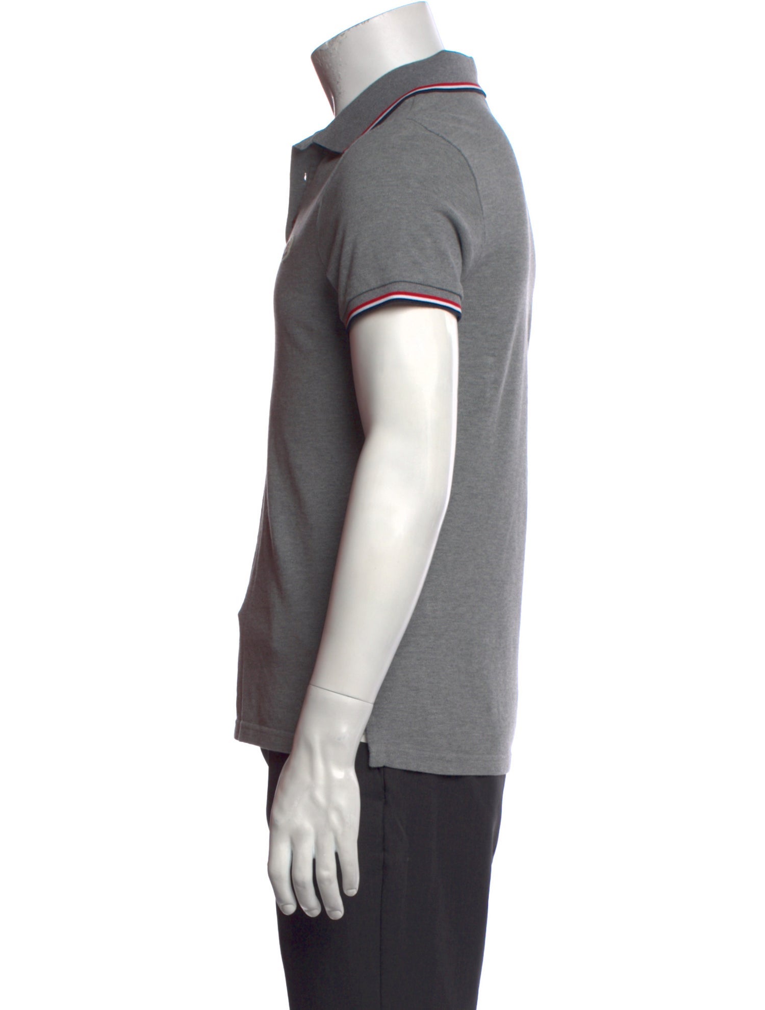 Moncler Crew Neck Short Sleeve Polo Shirt