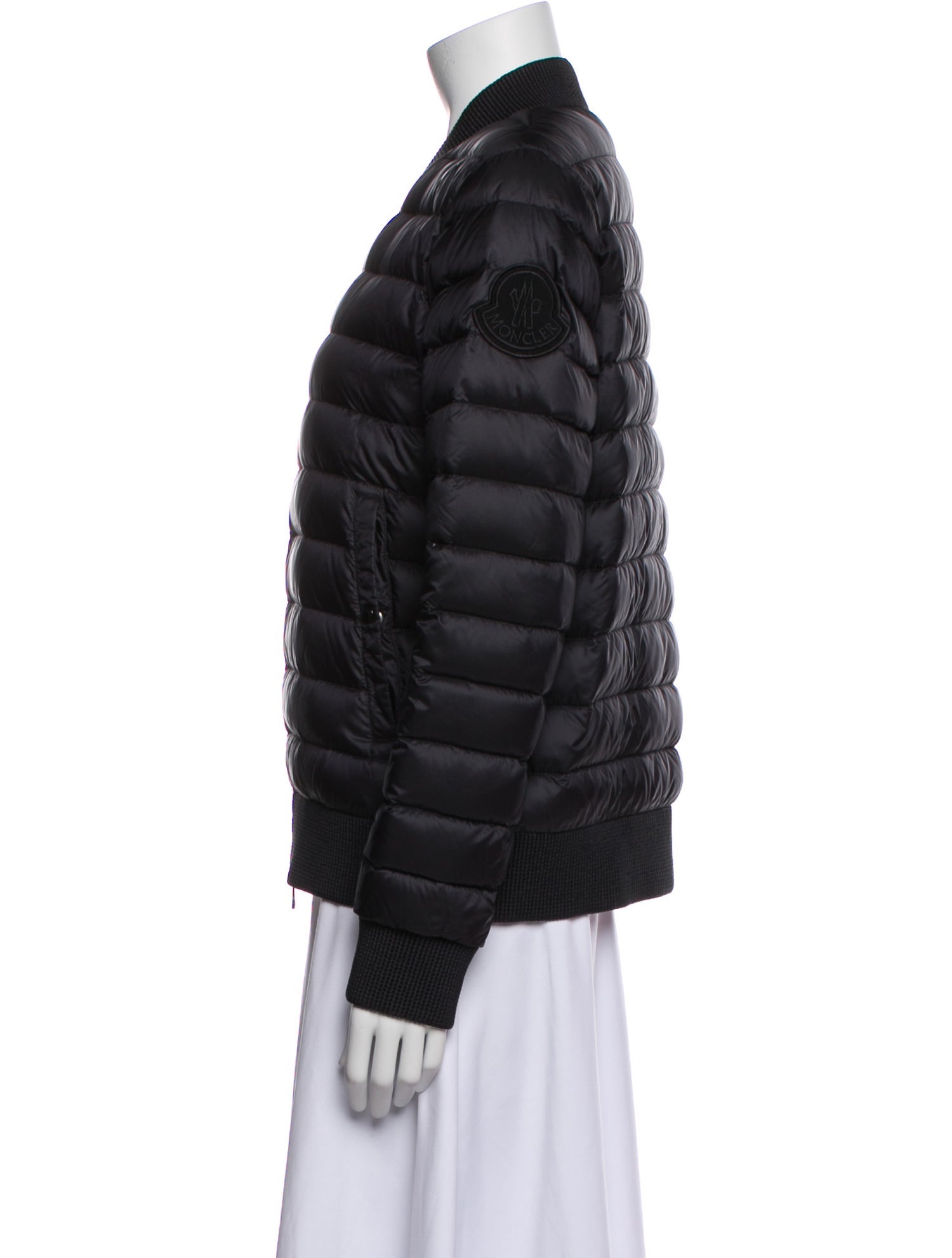 Moncler Nylon Bomber Jacket