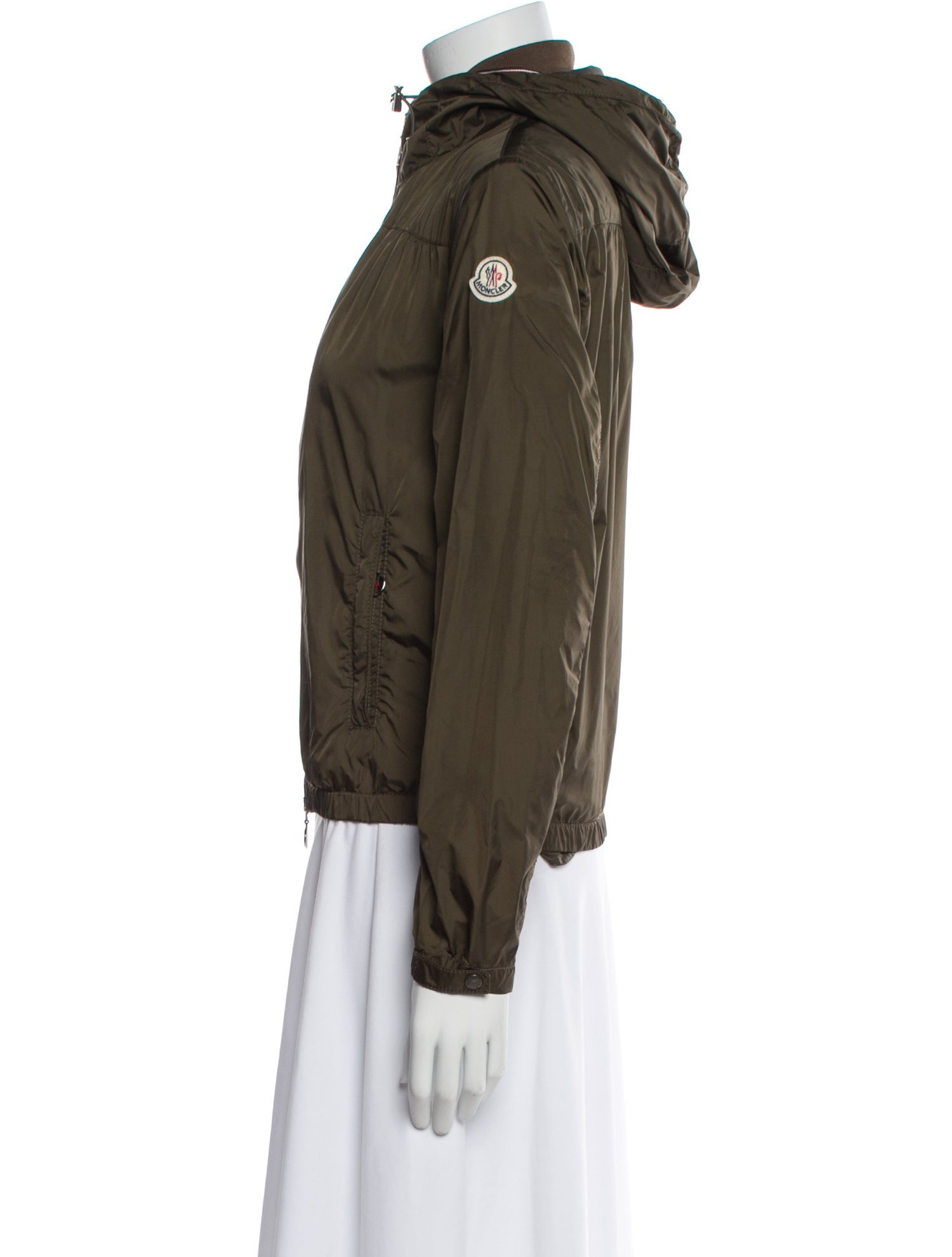 Moncler Nylon Bomber Jacket