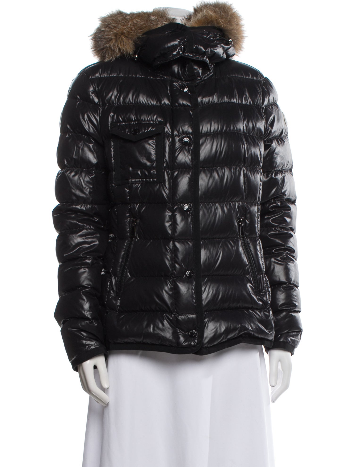 Moncler Nylon Down Coat