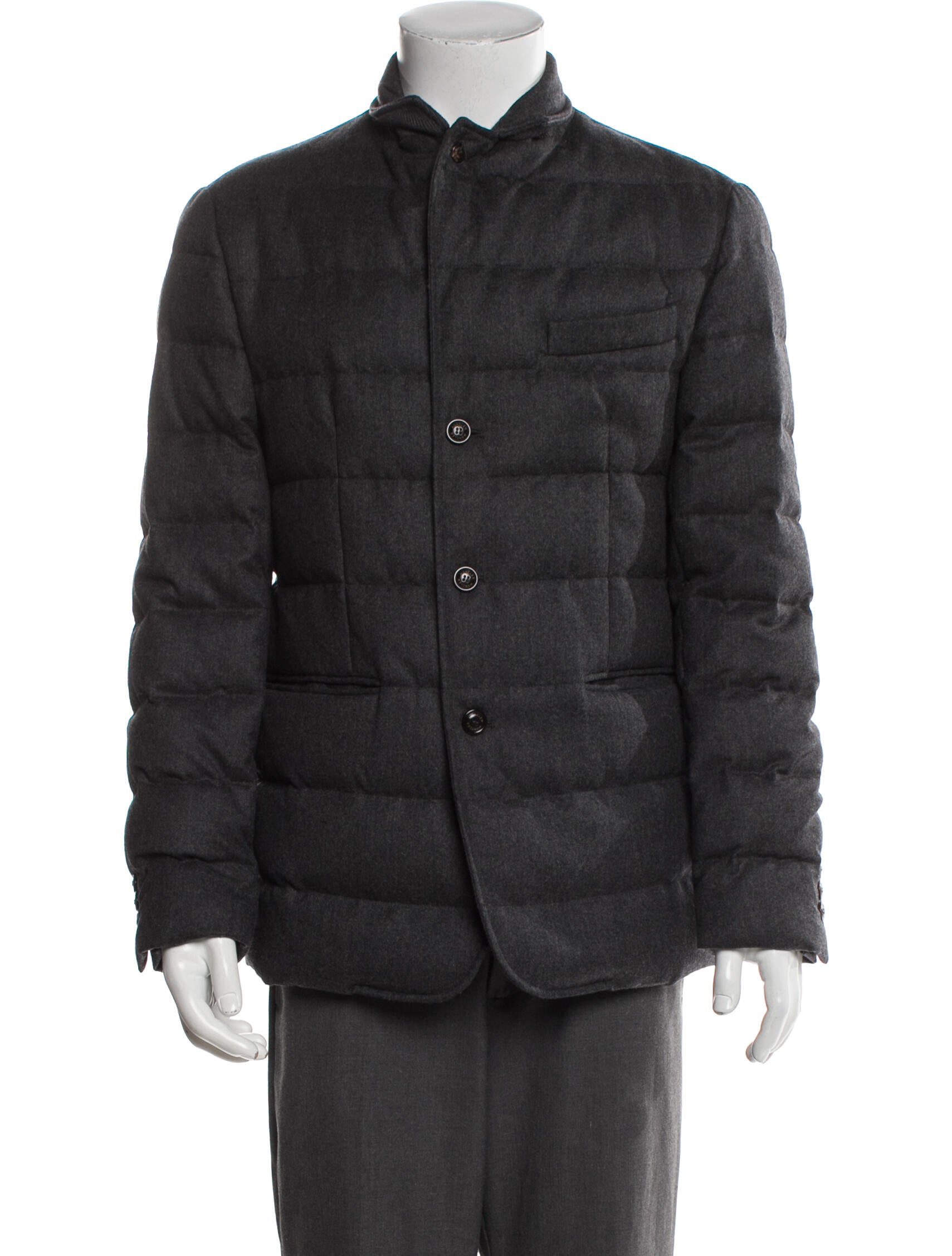 Moncler Wool Puffer Coat