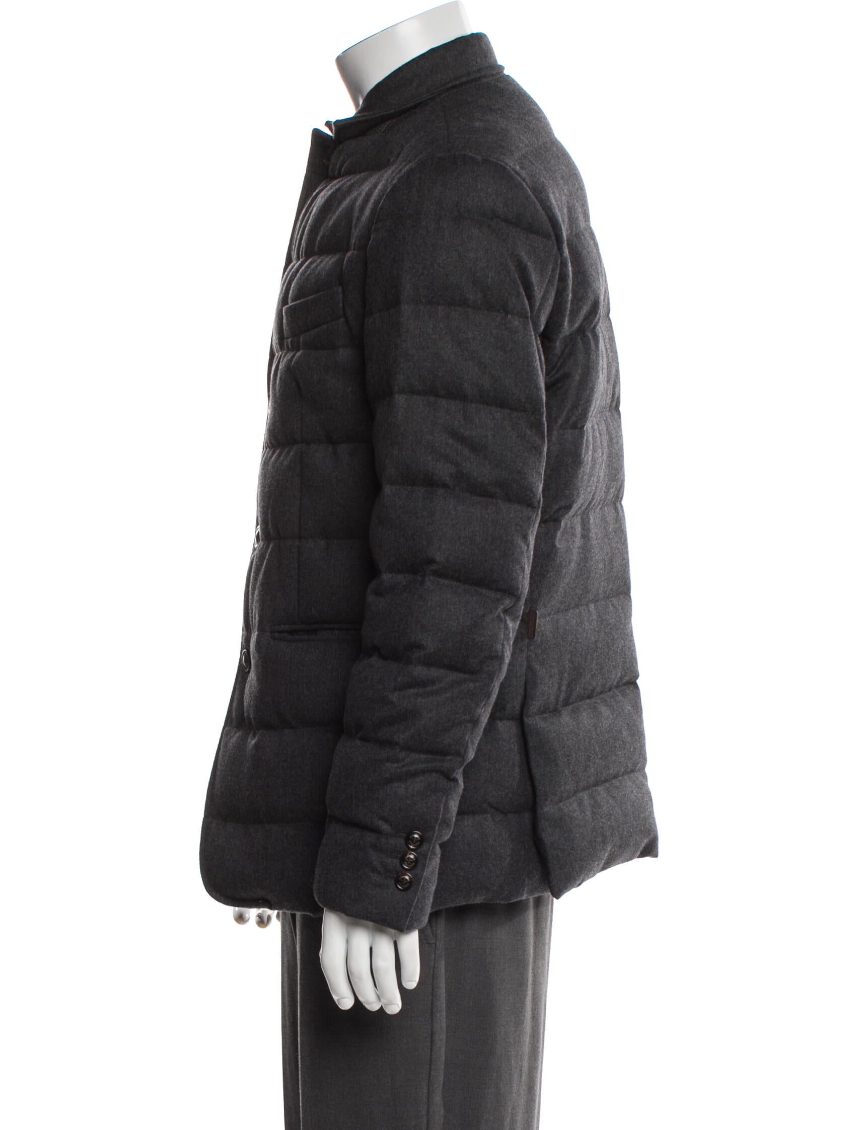 Moncler Wool Puffer Coat
