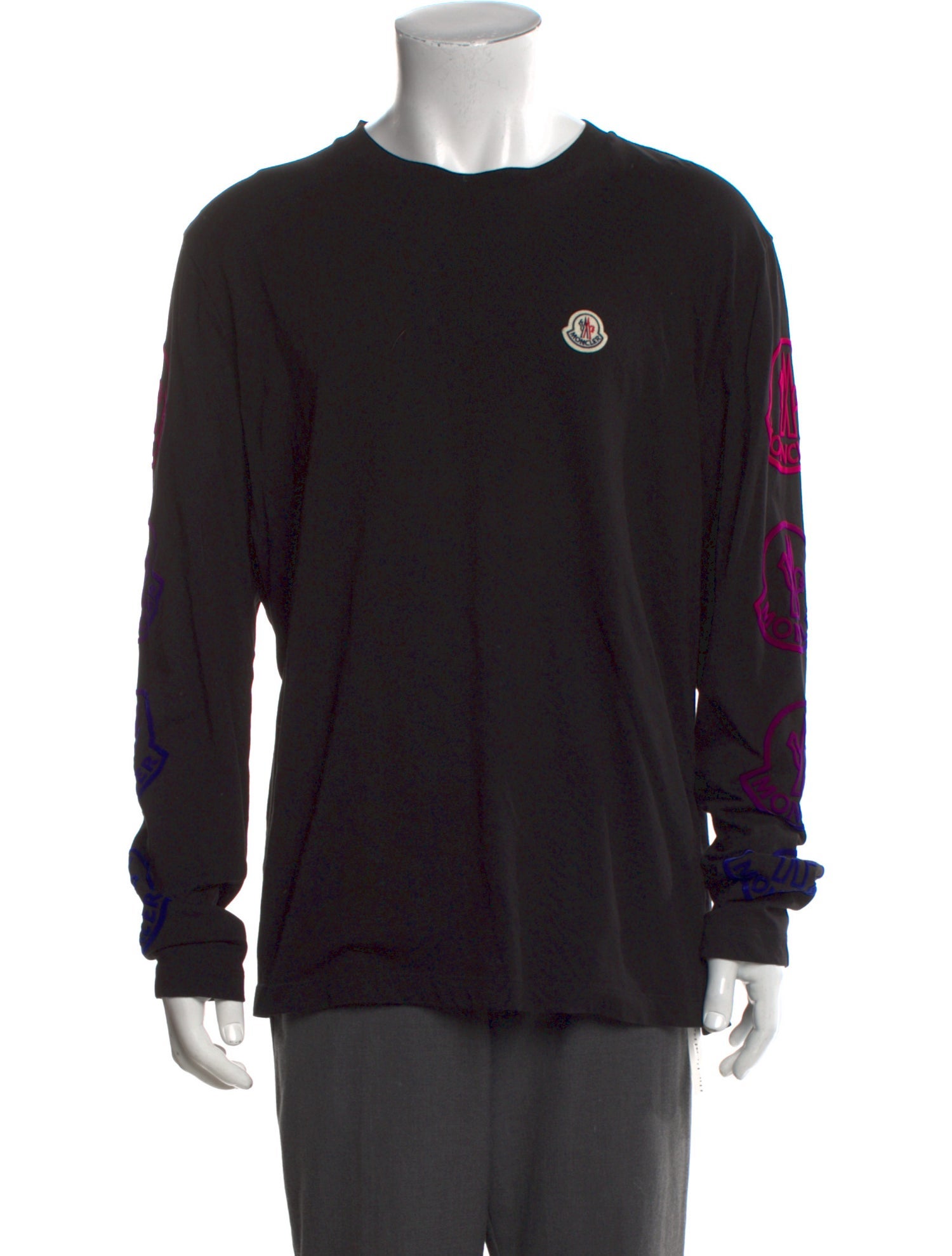 Moncler Graphic Print Crew Neck T-Shirt