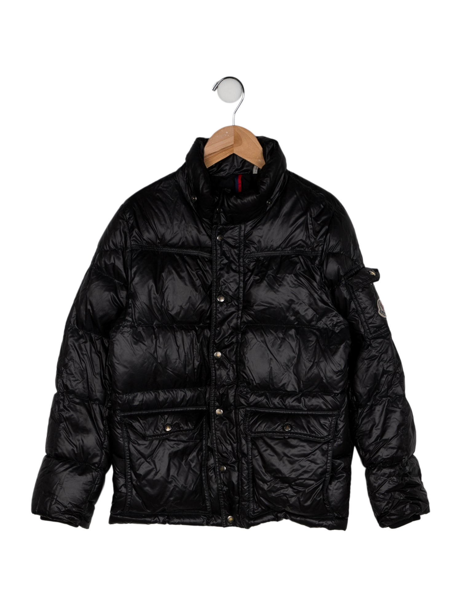 Moncler Solid Down Coat
