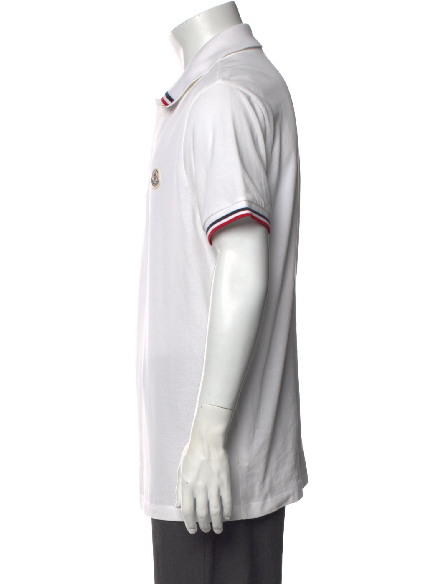 Moncler Crew Neck Short Sleeve Polo Shirt