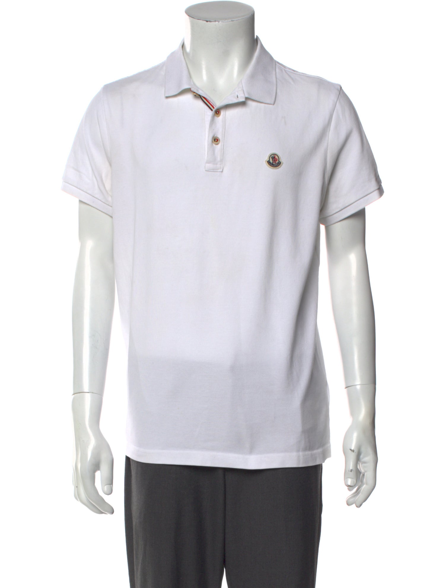 Moncler Collar Short Sleeve Polo Shirt