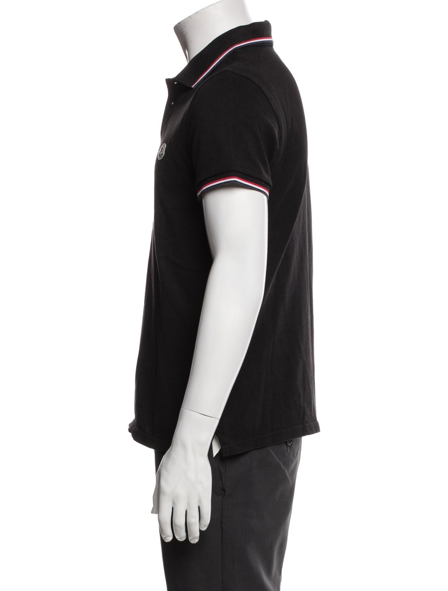 Moncler Crew Neck Short Sleeve Polo Shirt