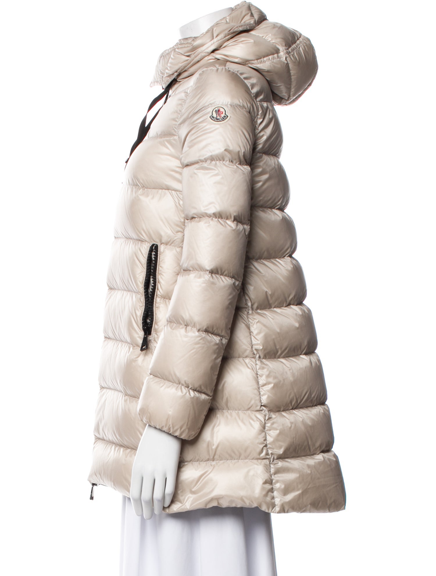 Moncler Suyen Nylon Down Coat