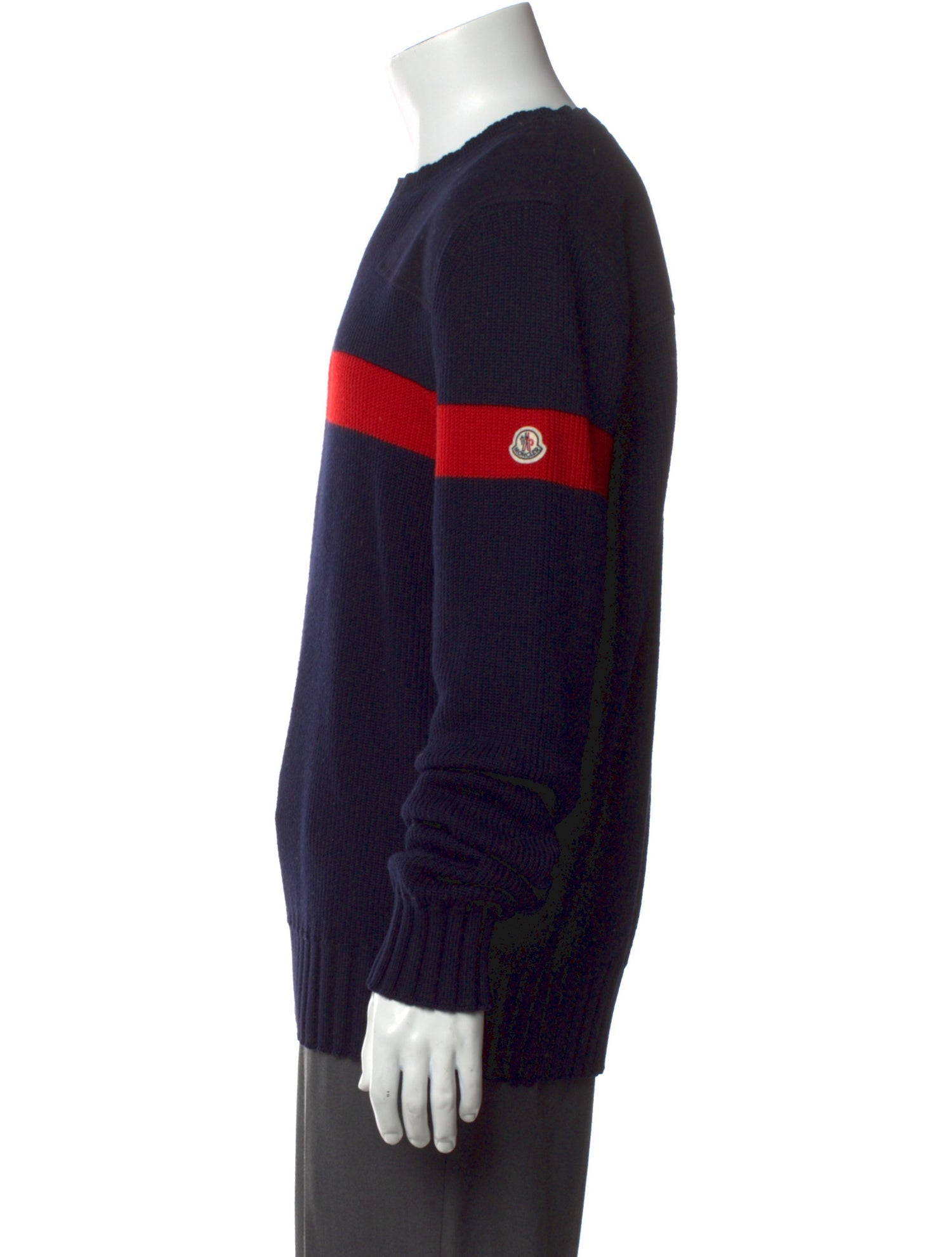 Moncler Virgin Wool Striped Pullover