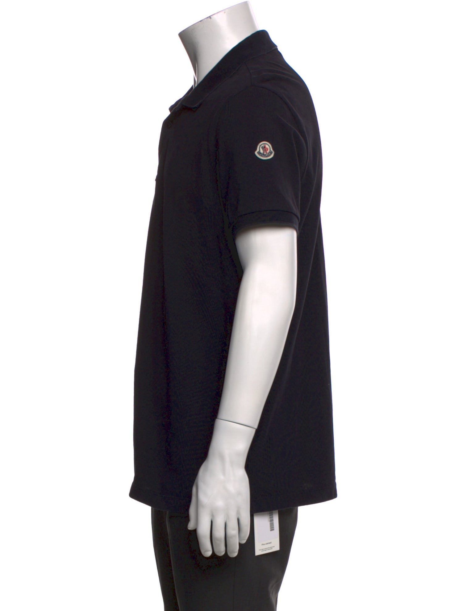 Moncler Collar Short Sleeve Polo Shirt