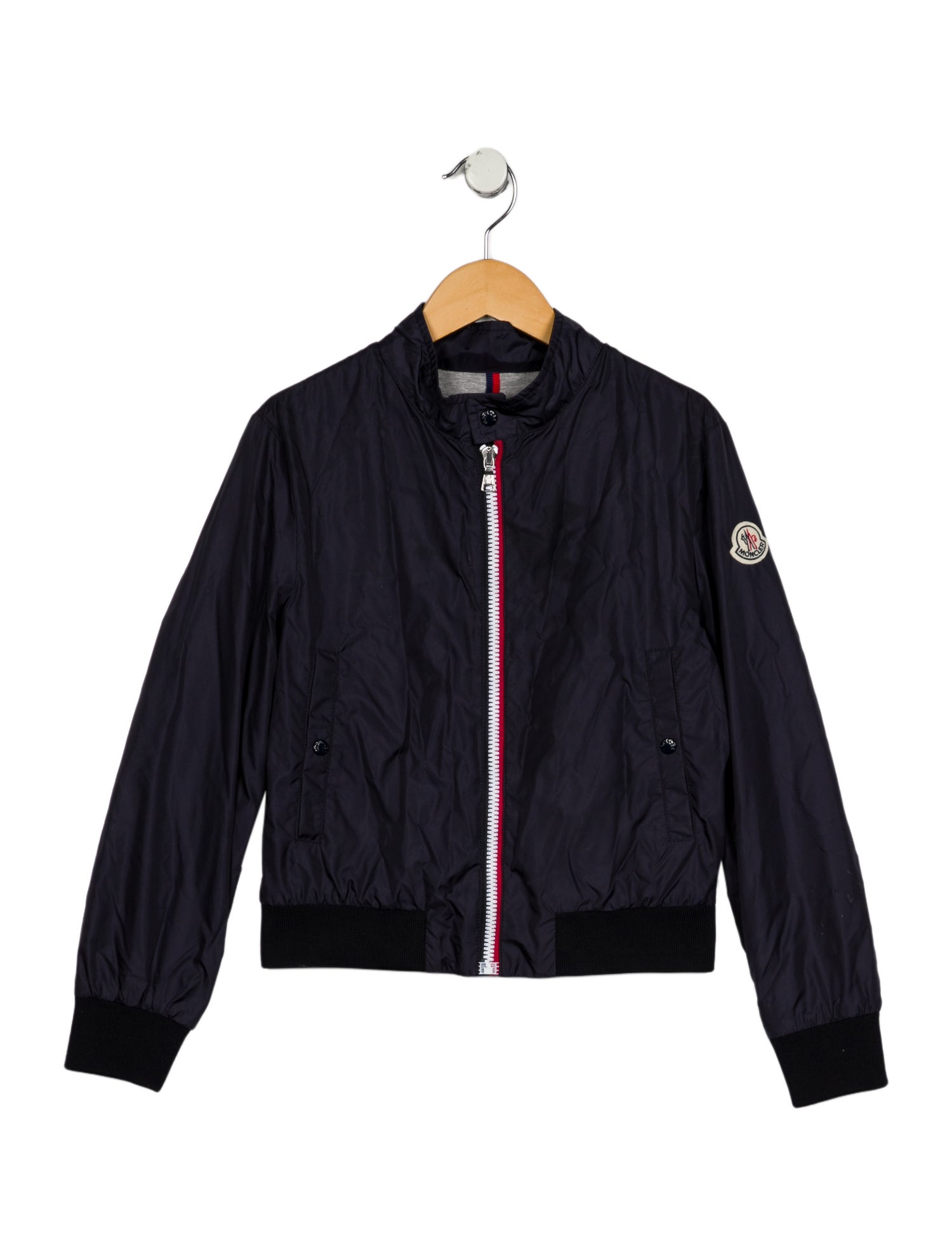 Moncler Boys' Nylon Zip-Up Jacket