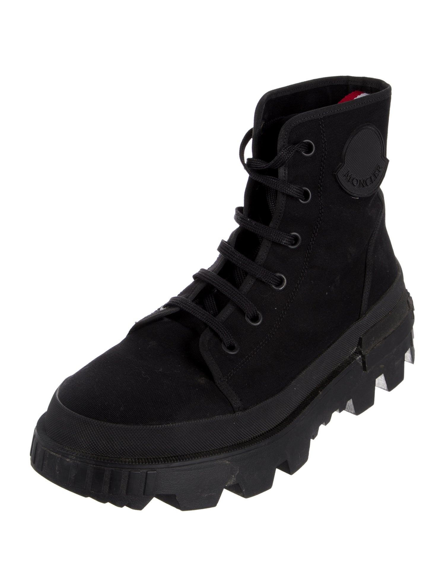 Moncler Suede Combat Boots