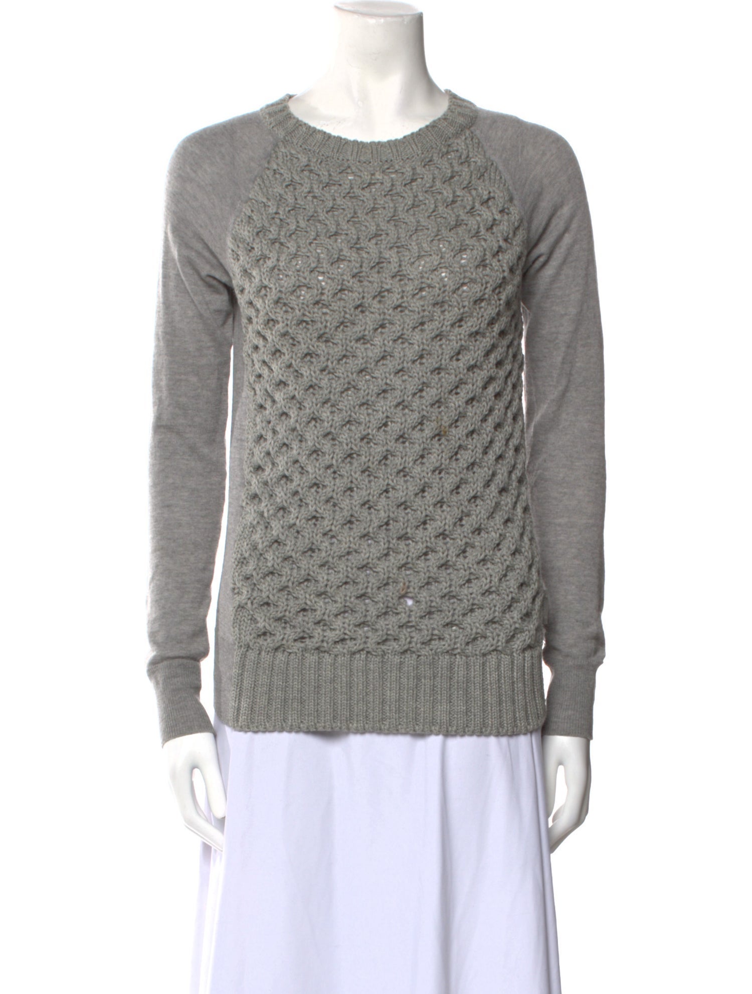 Moncler Wool Crew Neck Sweater