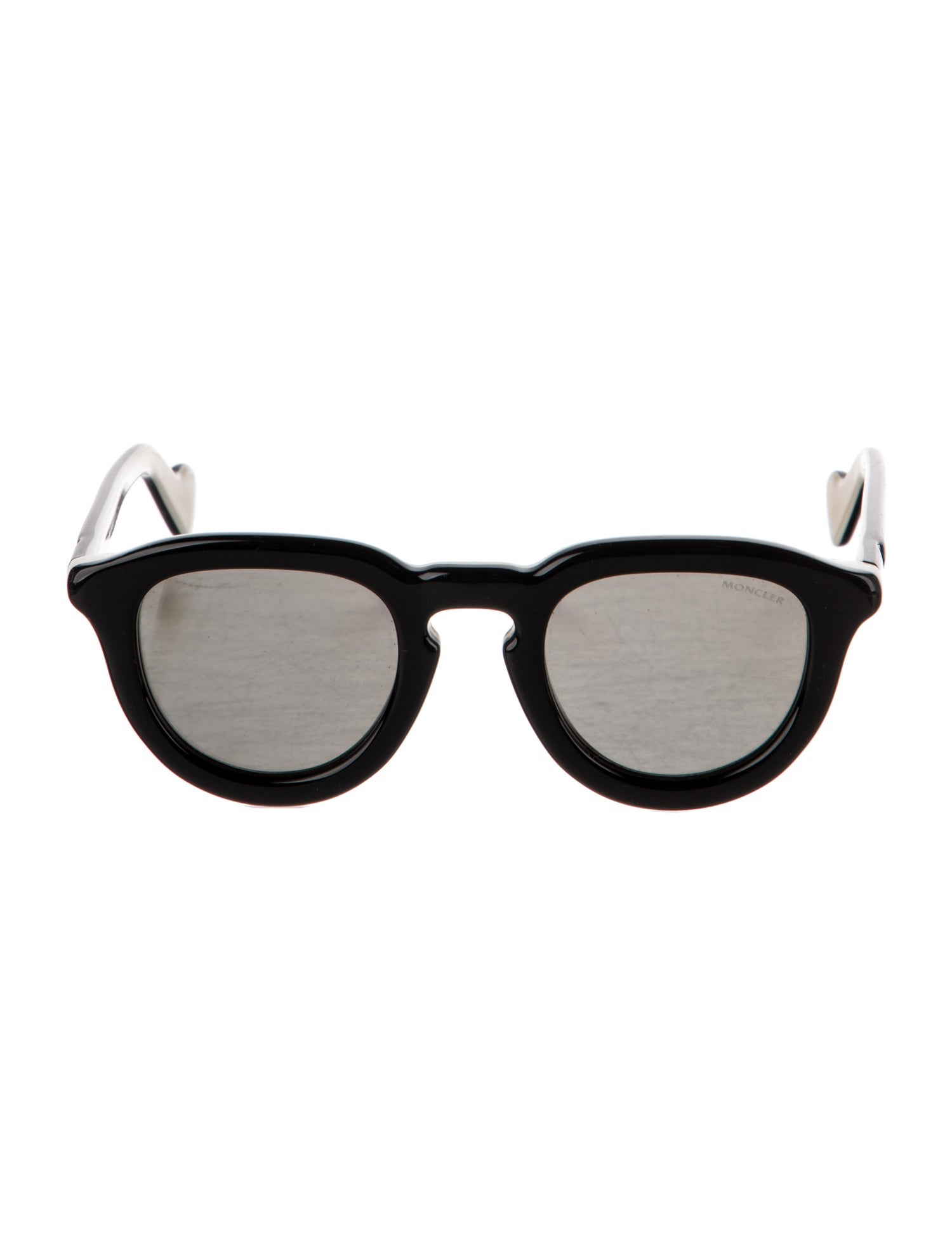 Moncler Round Mirrored Sunglasses