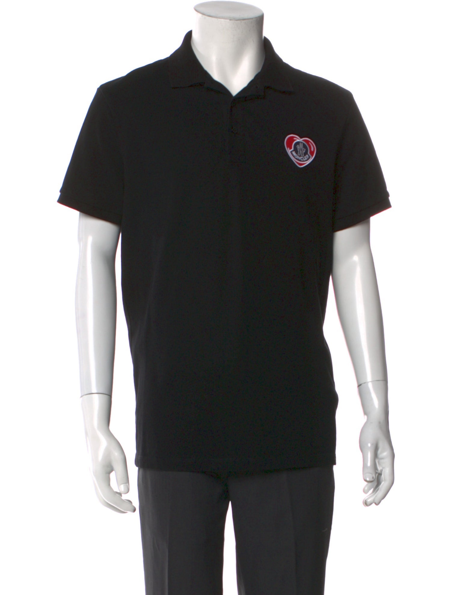 Moncler Crew Neck Short Sleeve Polo Shirt