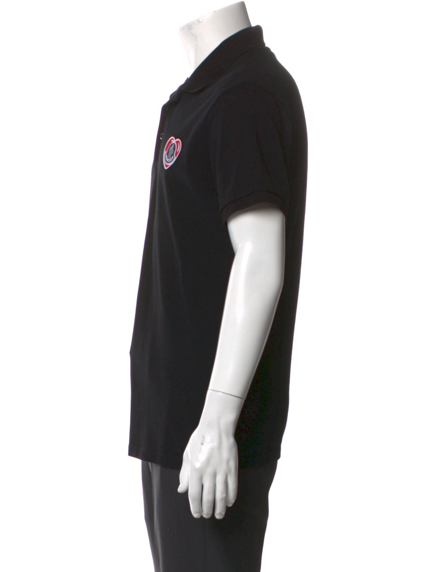 Moncler Crew Neck Short Sleeve Polo Shirt