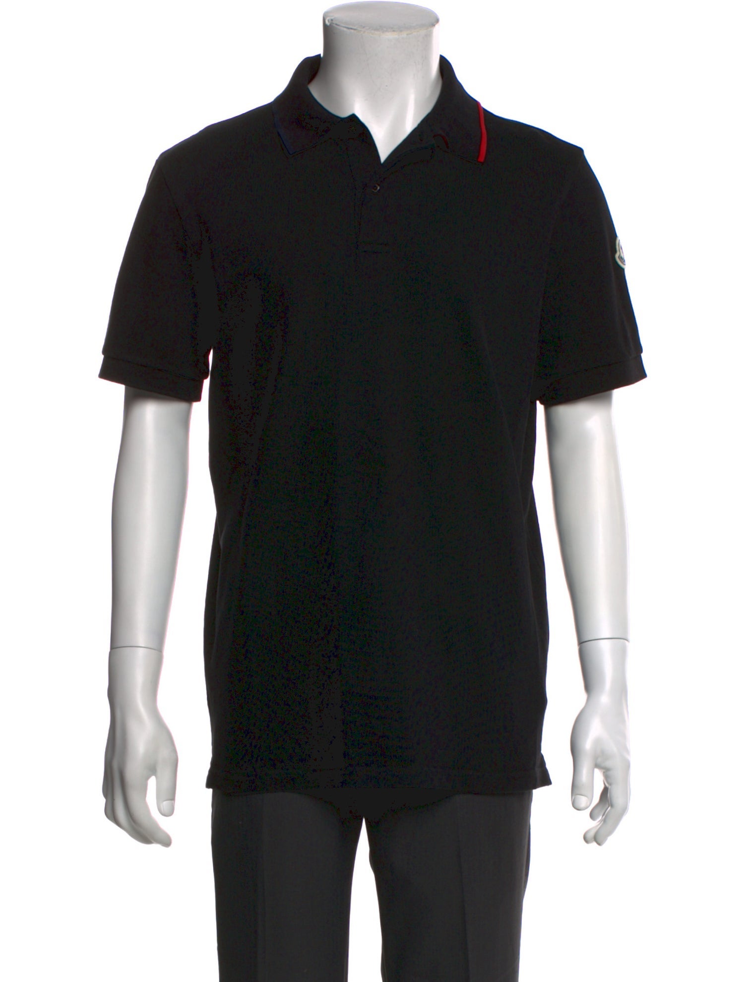 Moncler Crew Neck Short Sleeve Polo Shirt