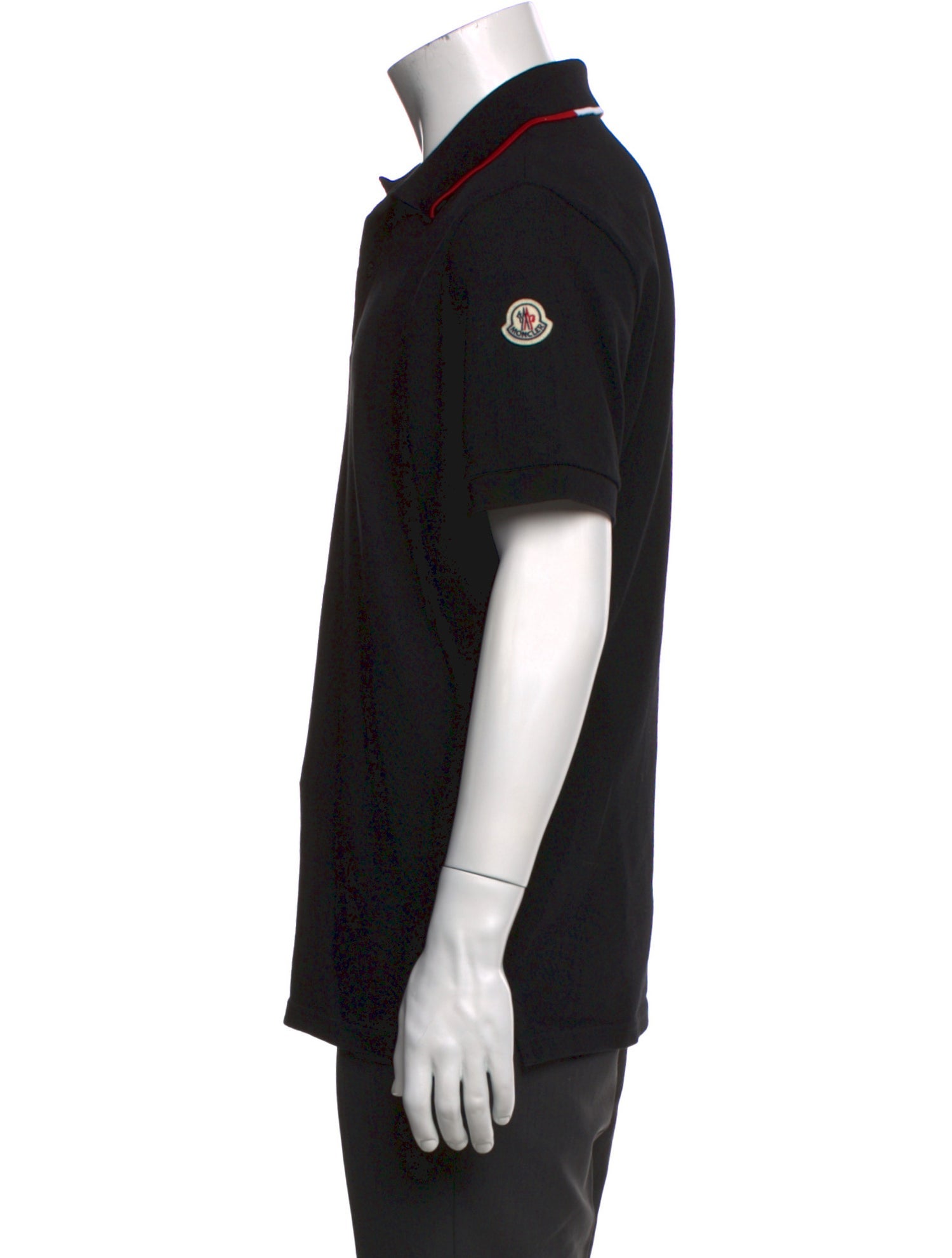 Moncler Crew Neck Short Sleeve Polo Shirt