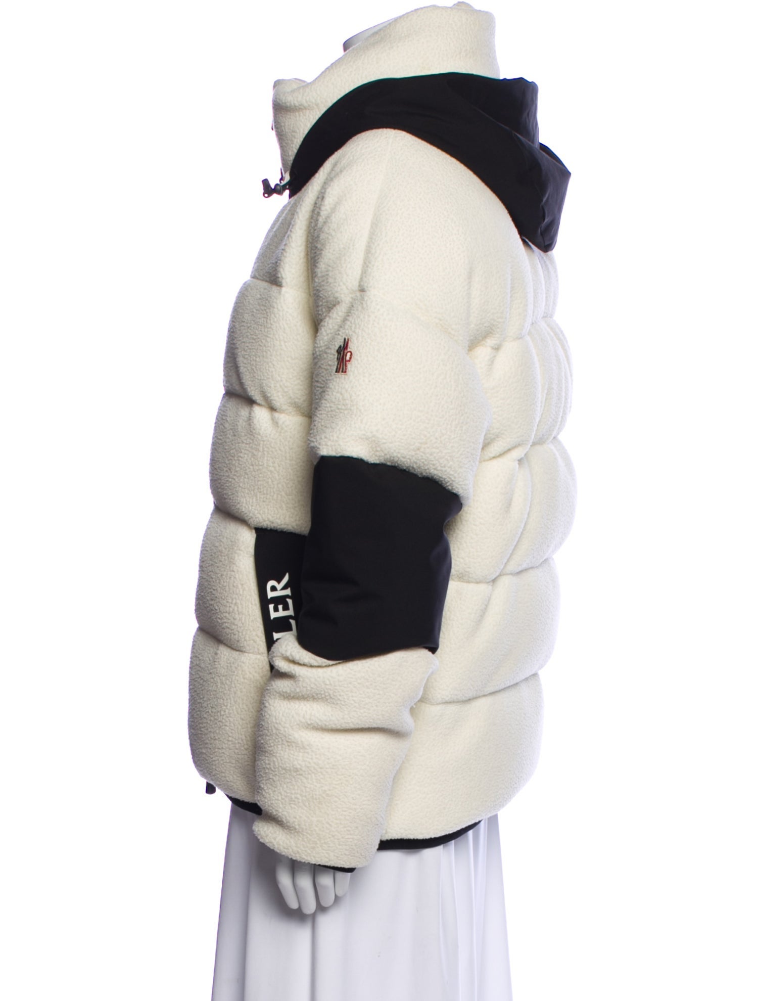 Moncler Grenoble Colorblock Pattern Coat