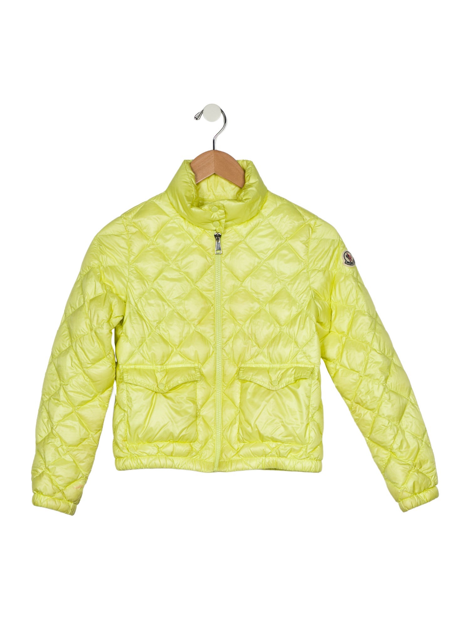 Moncler Yellow Puffer Jacket