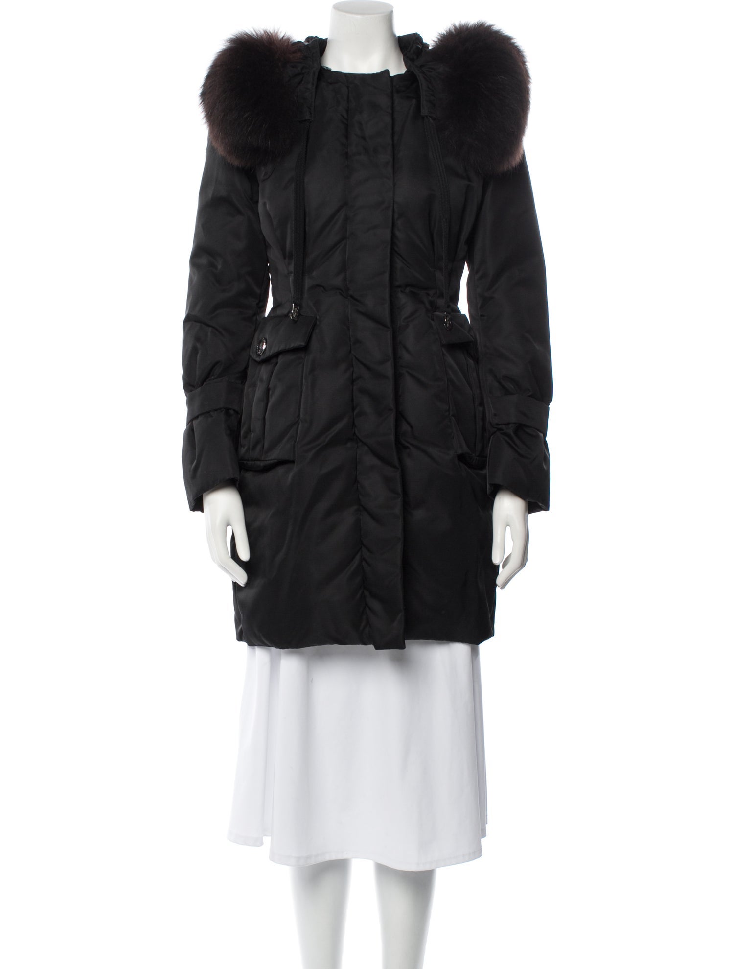 Moncler Niger Nylon Down Coat