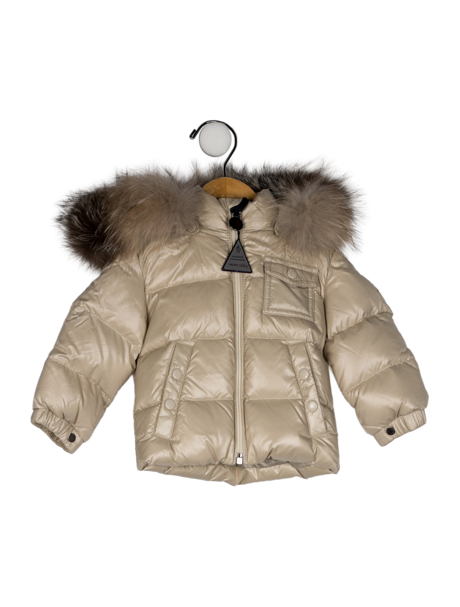 Moncler Solid Down Coat w/Tags
